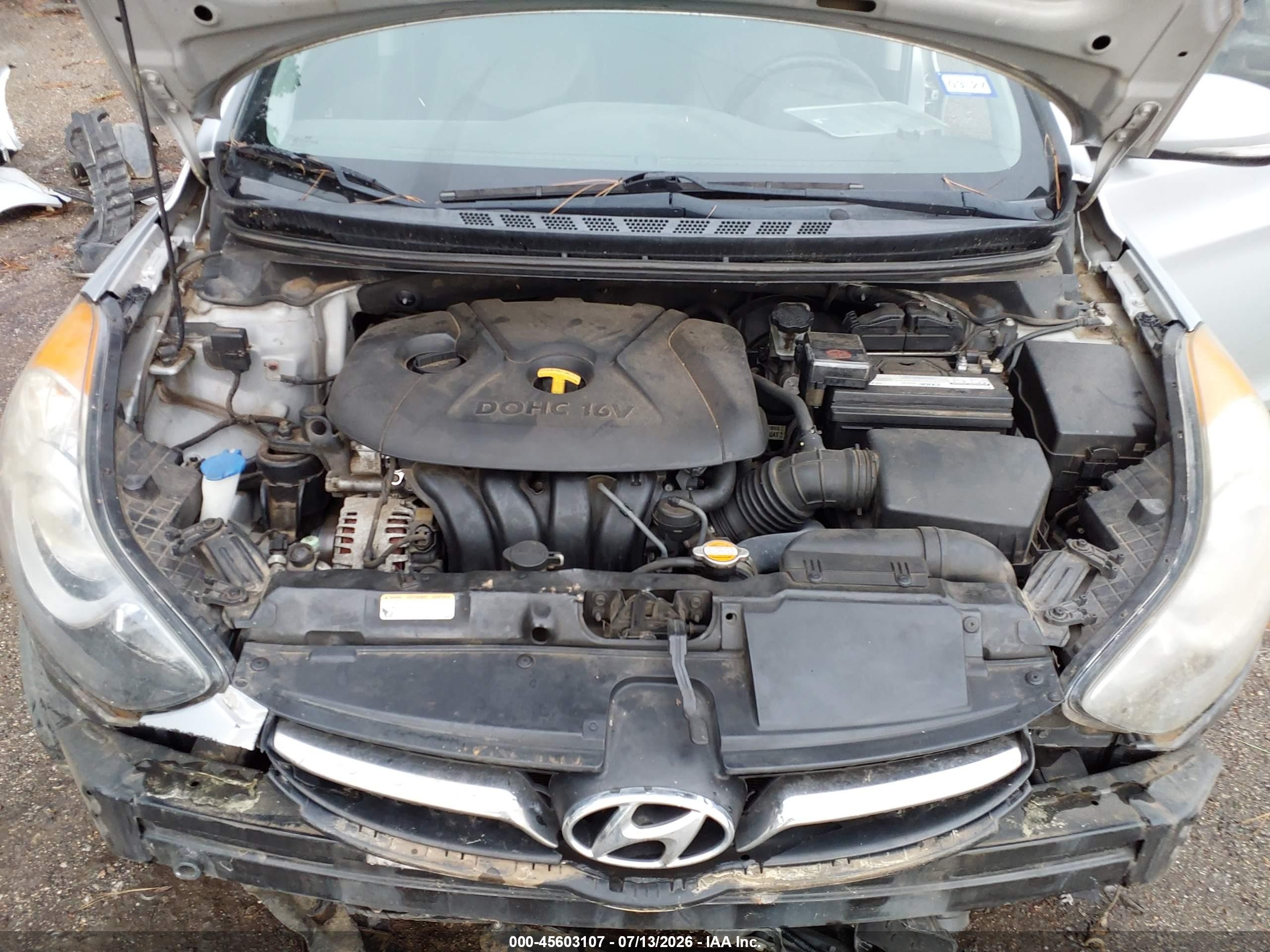 2012 Hyundai Elantra Limited Silver vin: 5NPDH4AE9CH141538
