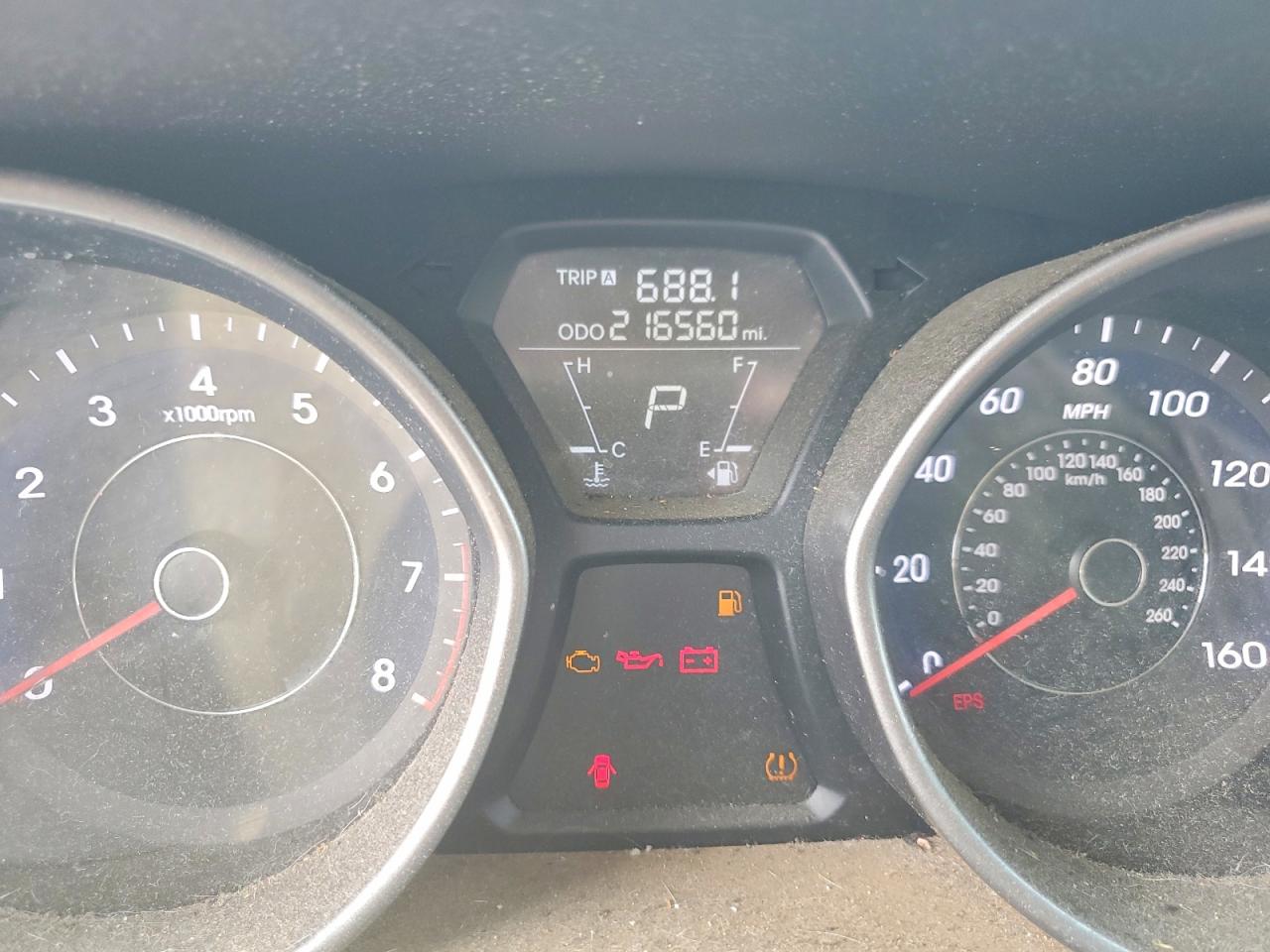 2013 Hyundai Elantra Gls Black vin: 5NPDH4AE9DH153531