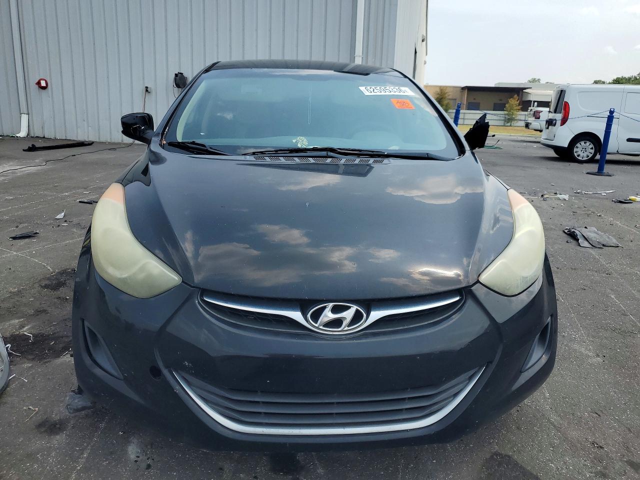 2013 Hyundai Elantra Gls Black vin: 5NPDH4AE9DH153531