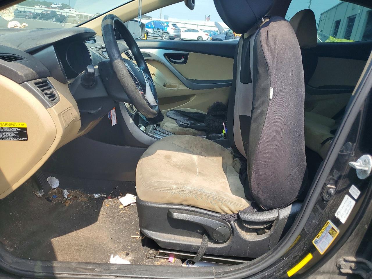 2013 Hyundai Elantra Gls Black vin: 5NPDH4AE9DH153531