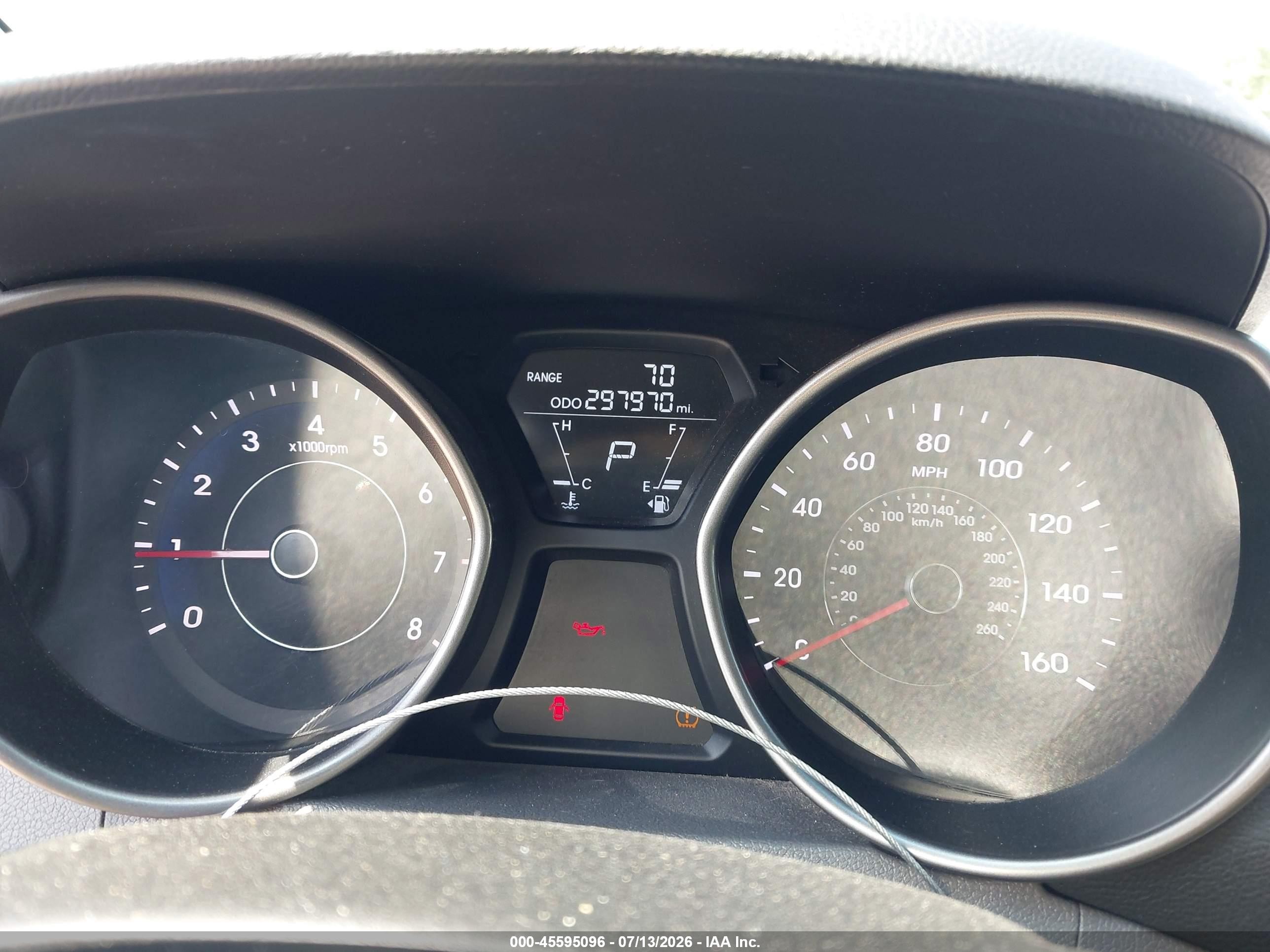 2013 Hyundai Elantra Gls Gray vin: 5NPDH4AE9DH156655