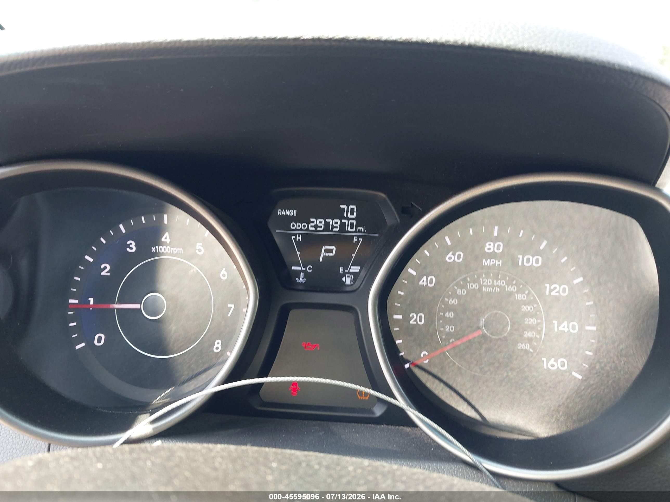 2013 Hyundai Elantra Gls Gray vin: 5NPDH4AE9DH156655