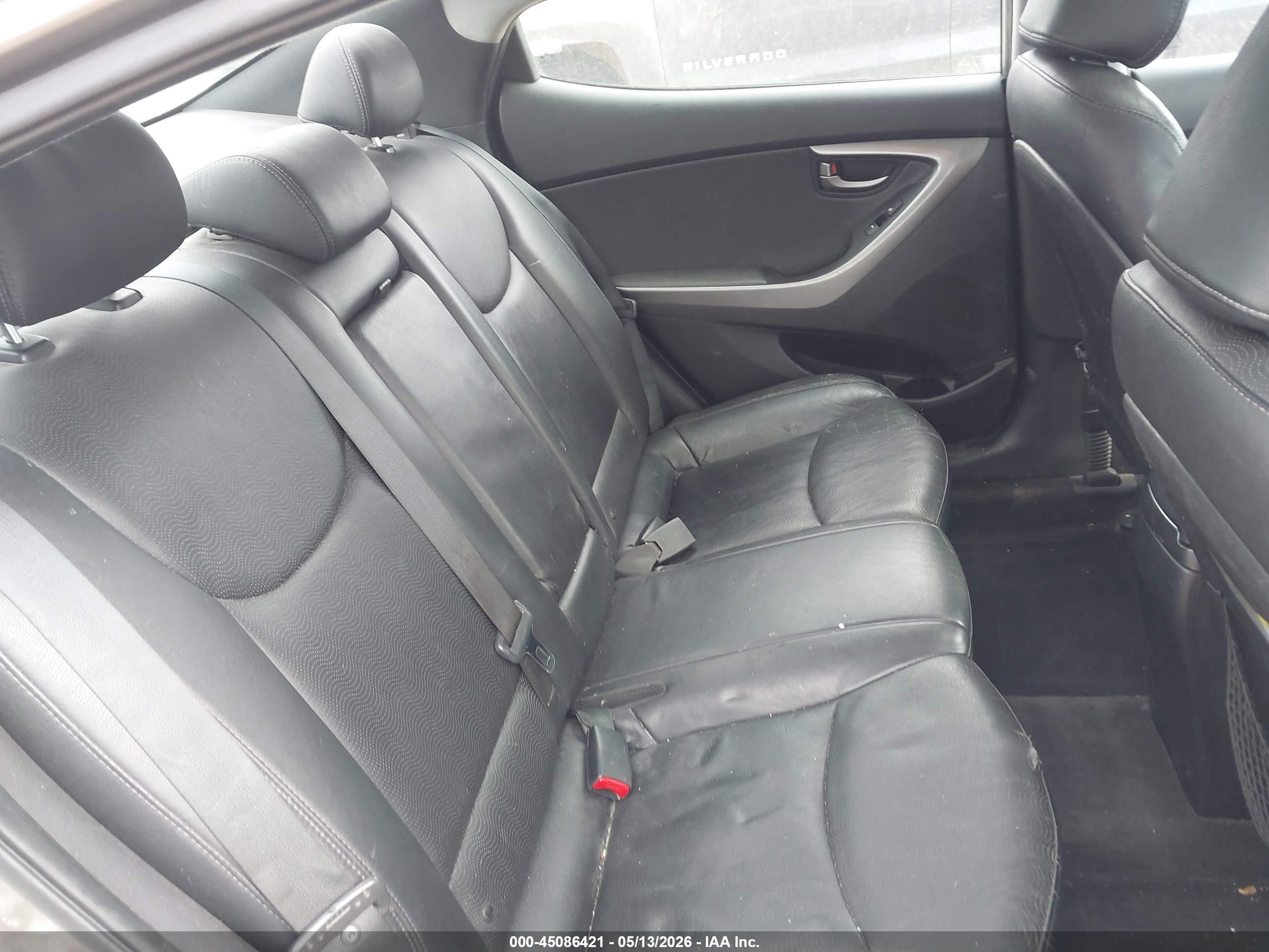 2013 Hyundai Elantra Limited Champagne vin: 5NPDH4AE9DH159443