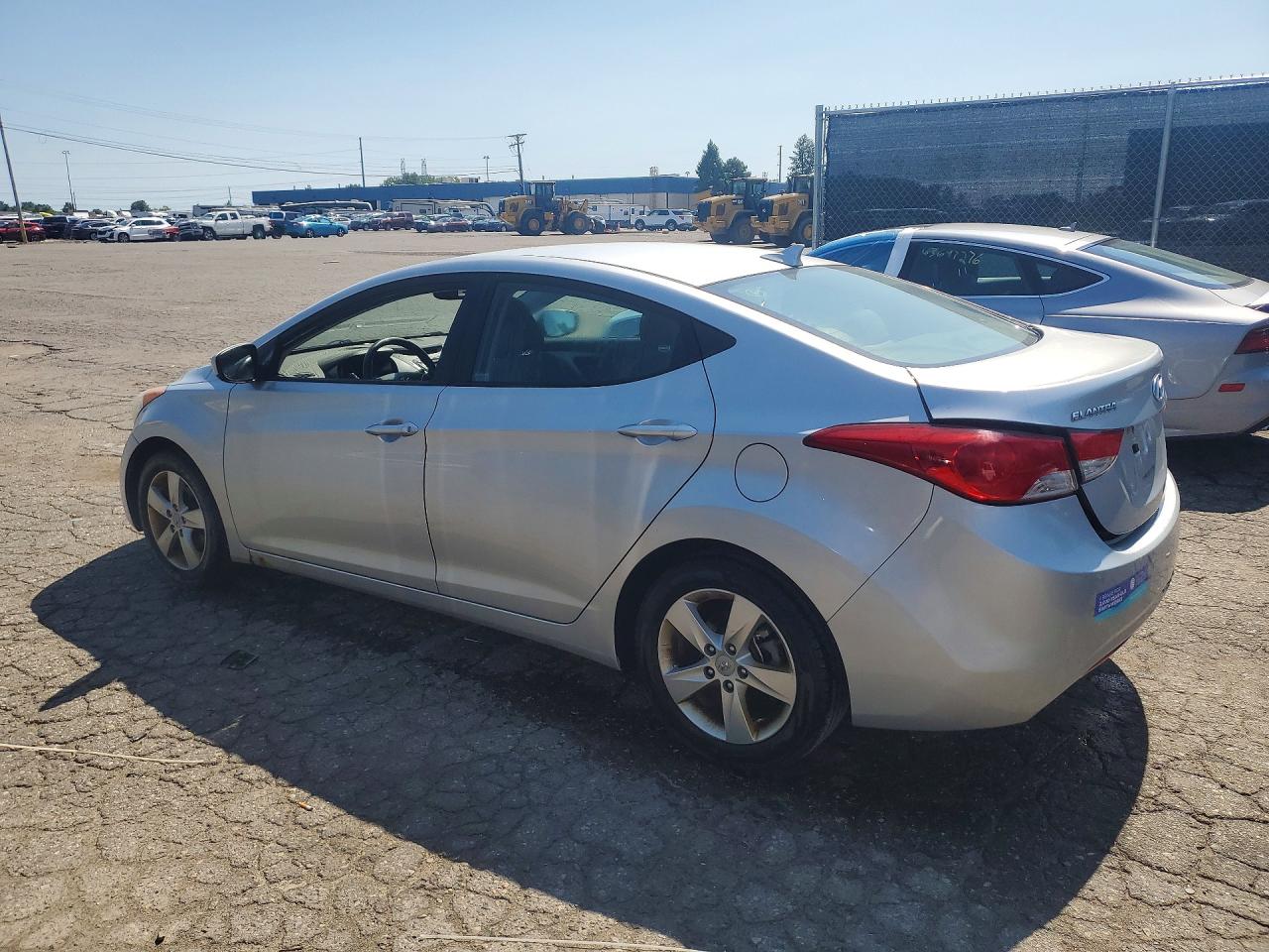 2013 Hyundai Elantra Gls Серебряный vin: 5NPDH4AE9DH159510