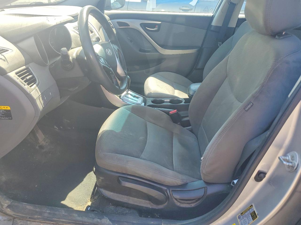 2013 Hyundai Elantra Gls Серебряный vin: 5NPDH4AE9DH159510