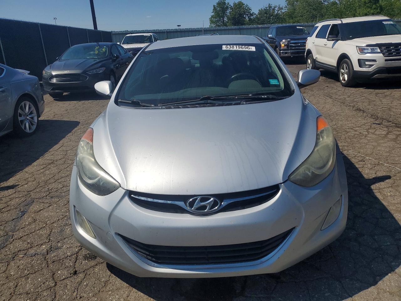 2013 Hyundai Elantra Gls Серебряный vin: 5NPDH4AE9DH159510