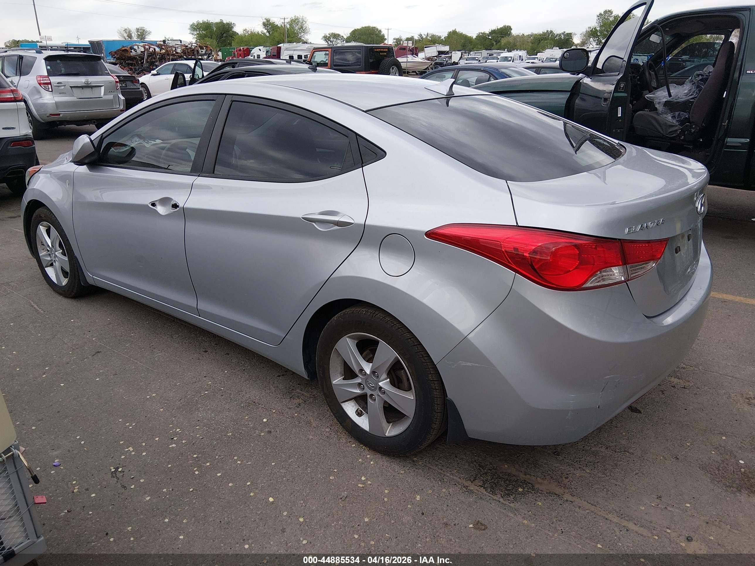 2013 Hyundai Elantra Gls/limited Серебряный vin: 5NPDH4AE9DH165047