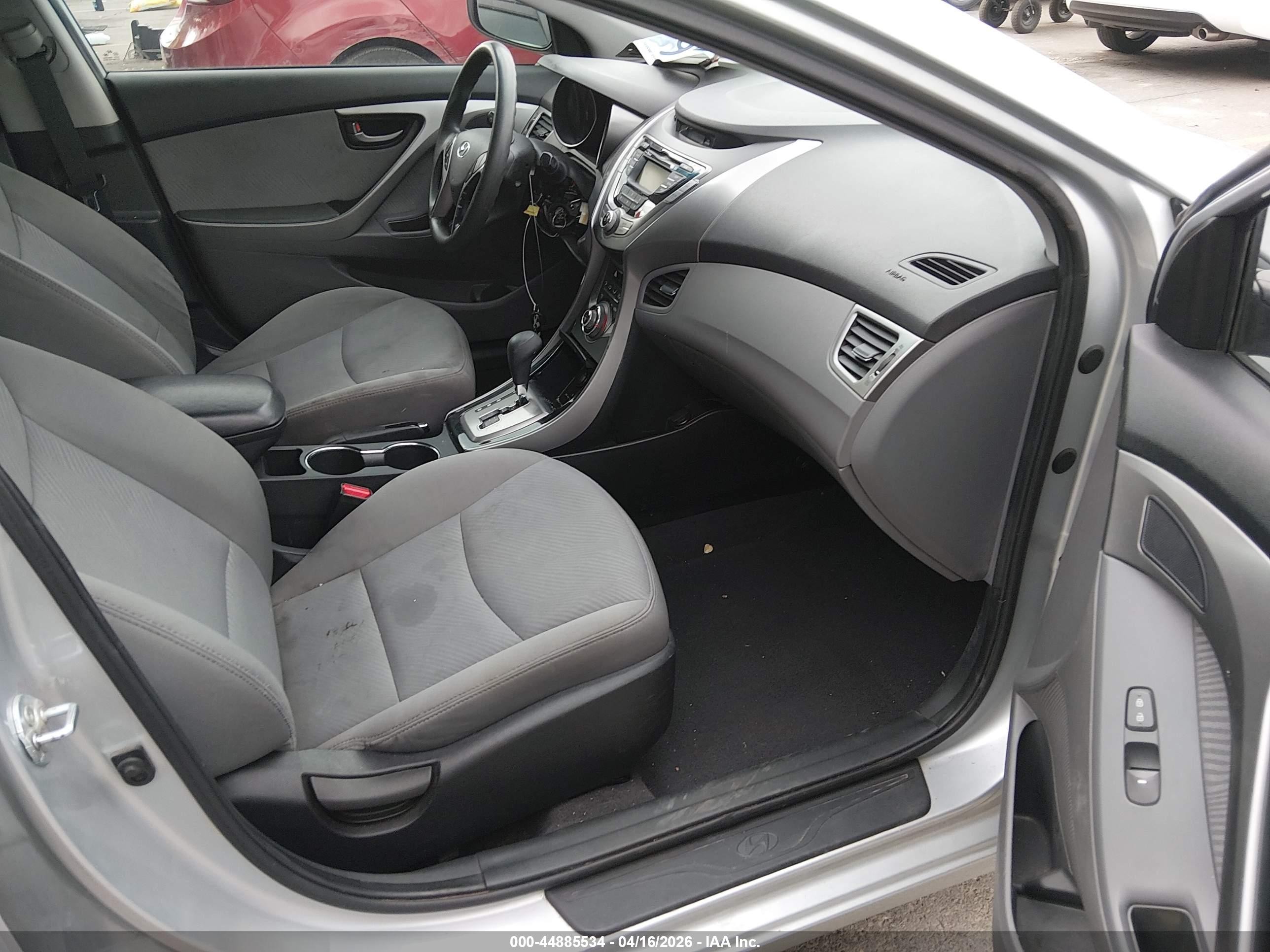 2013 Hyundai Elantra Gls/limited Серебряный vin: 5NPDH4AE9DH165047
