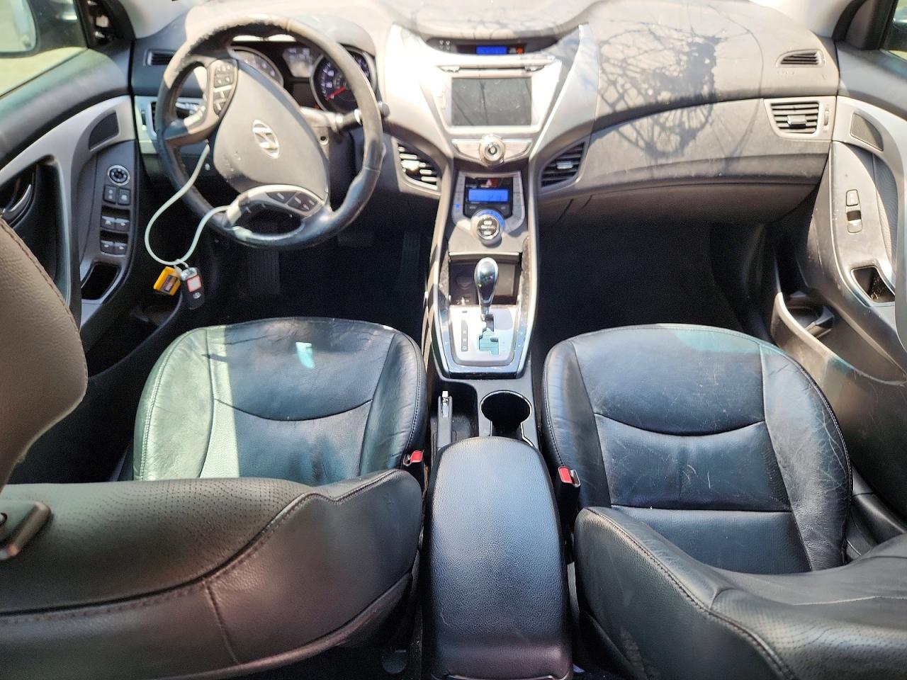 2013 Hyundai Elantra Limited Gray vin: 5NPDH4AE9DH191163