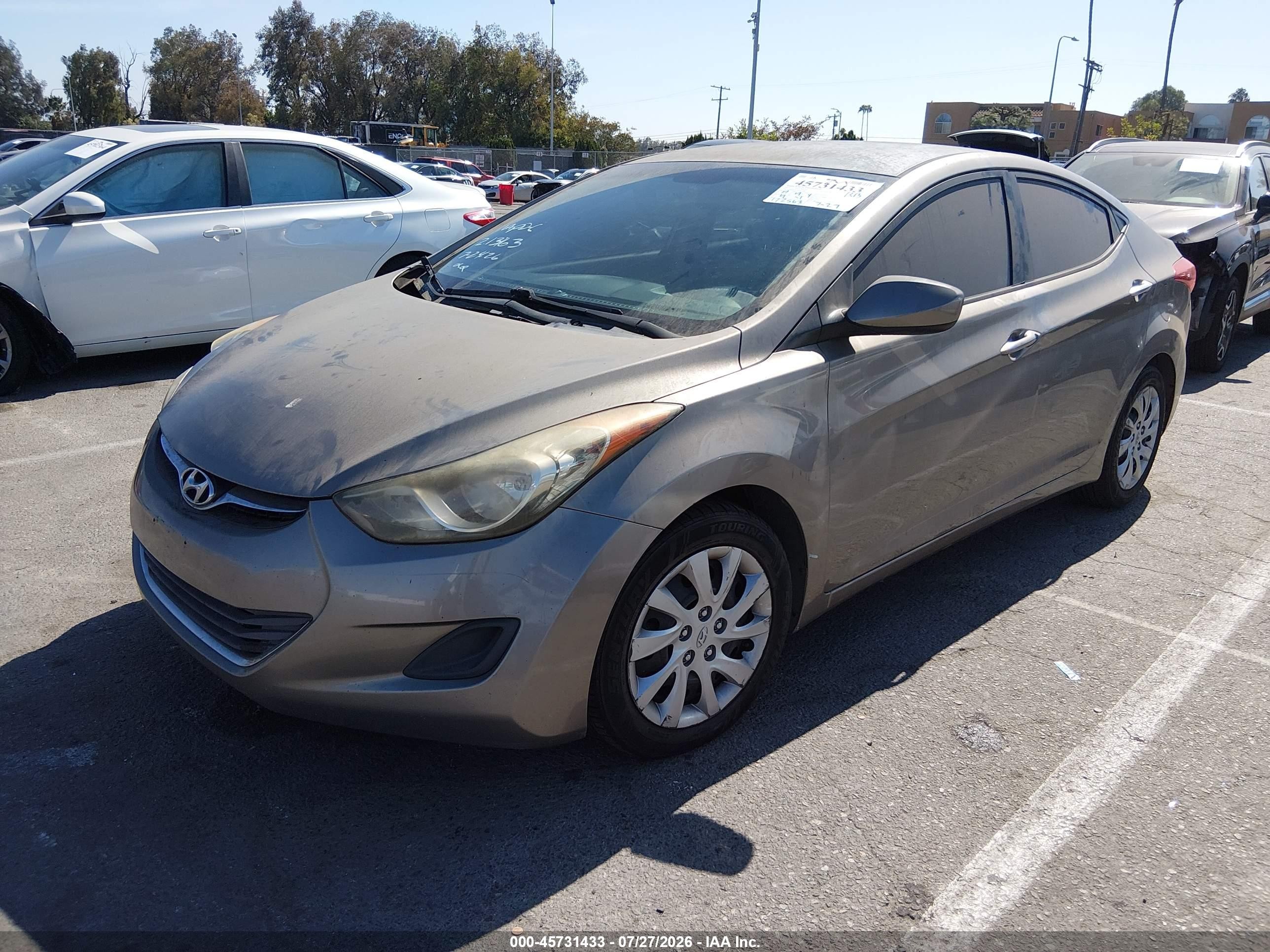 2013 Hyundai Elantra Gls Gold vin: 5NPDH4AE9DH193463