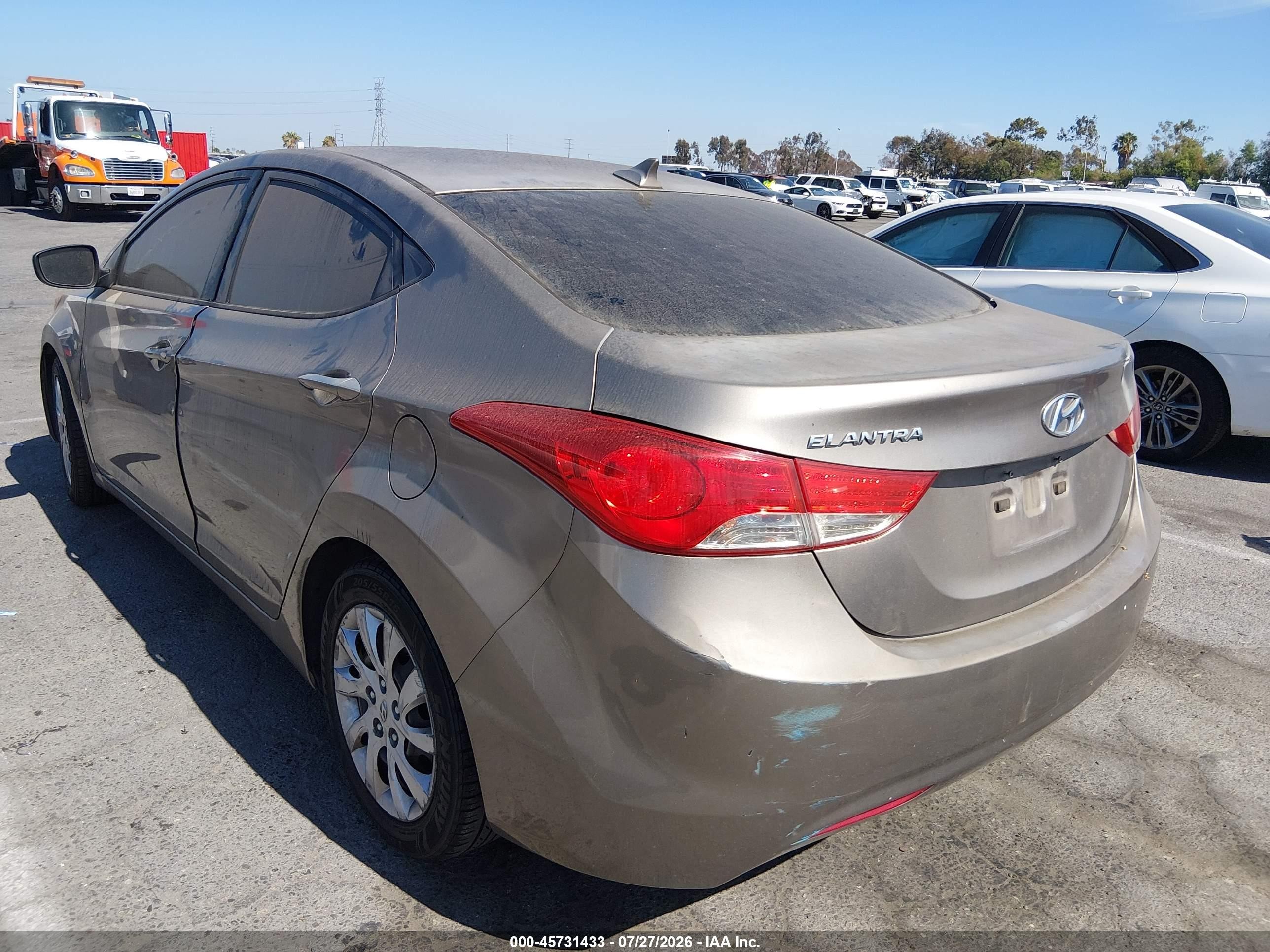 2013 Hyundai Elantra Gls Gold vin: 5NPDH4AE9DH193463