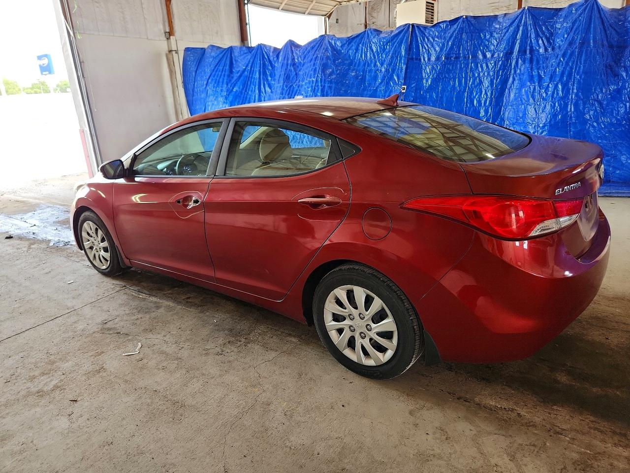 2013 Hyundai Elantra Gls Темно-бордовый vin: 5NPDH4AE9DH194855