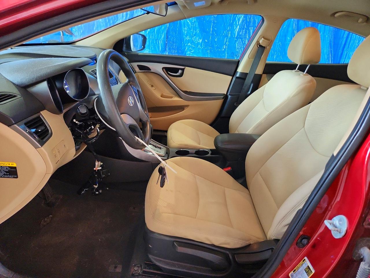 2013 Hyundai Elantra Gls Темно-бордовый vin: 5NPDH4AE9DH194855