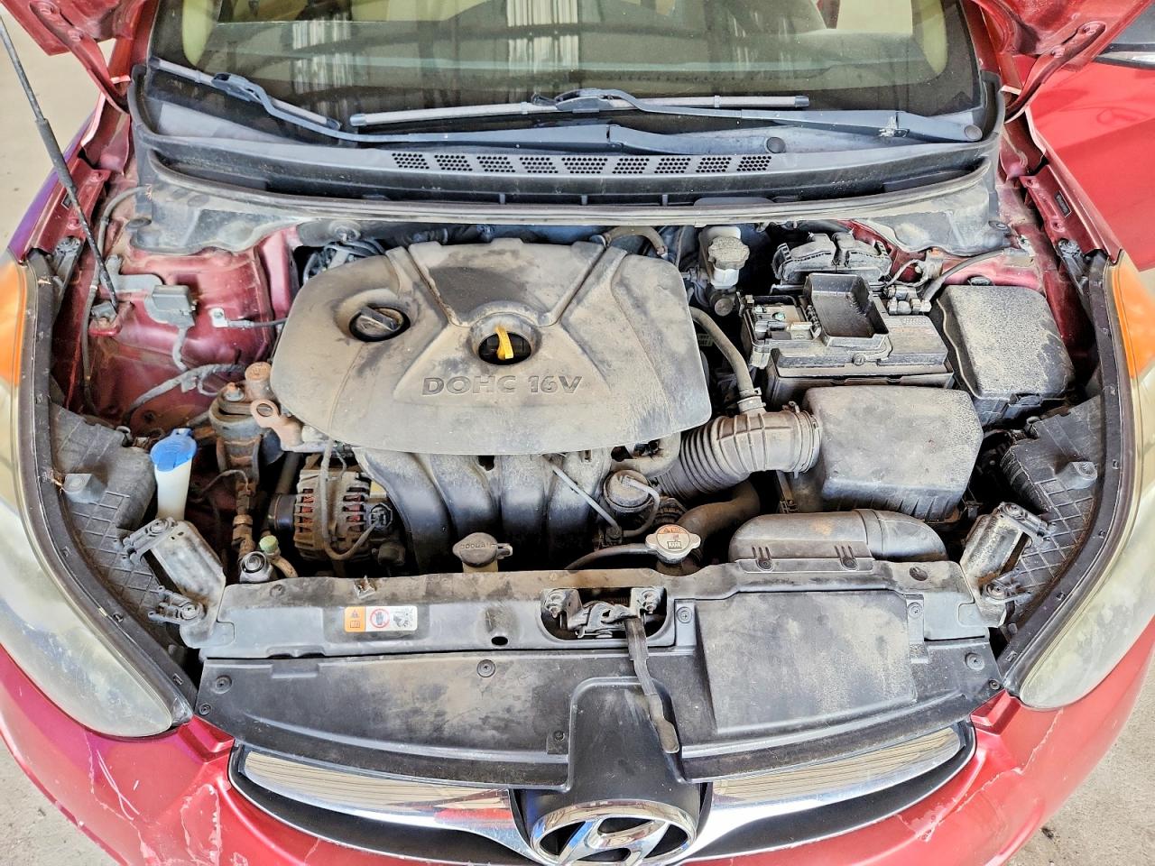 2013 Hyundai Elantra Gls Темно-бордовый vin: 5NPDH4AE9DH194855