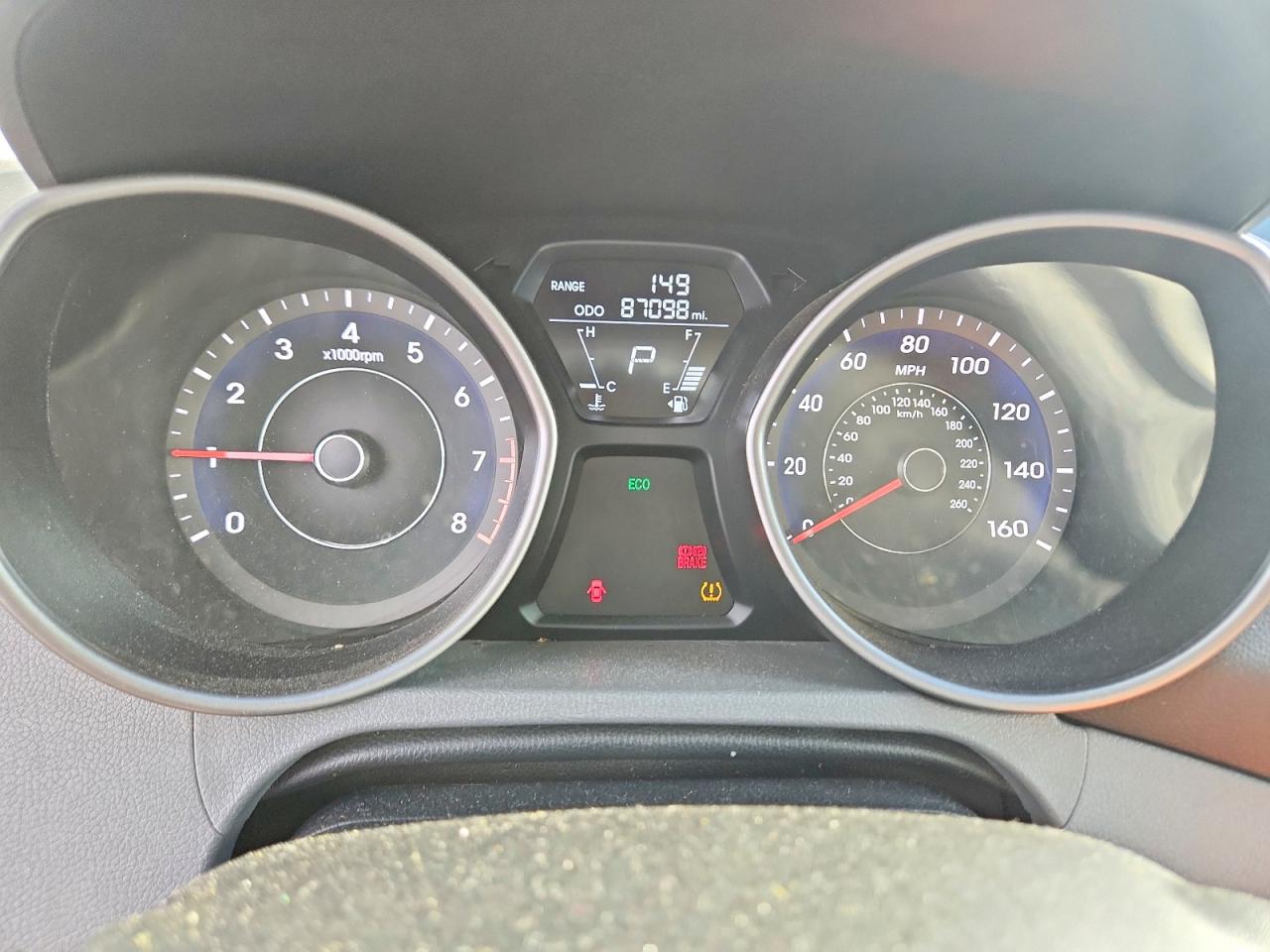 2013 Hyundai Elantra Gls Blue vin: 5NPDH4AE9DH199330