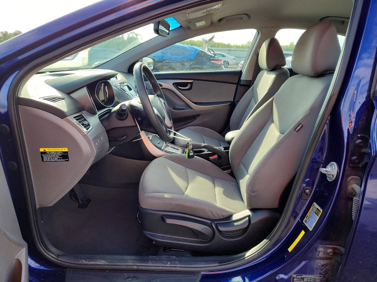 2013 Hyundai Elantra Gls Blue vin: 5NPDH4AE9DH199330