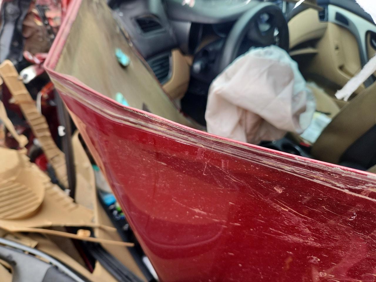 2013 Hyundai Elantra Gls Red vin: 5NPDH4AE9DH201352
