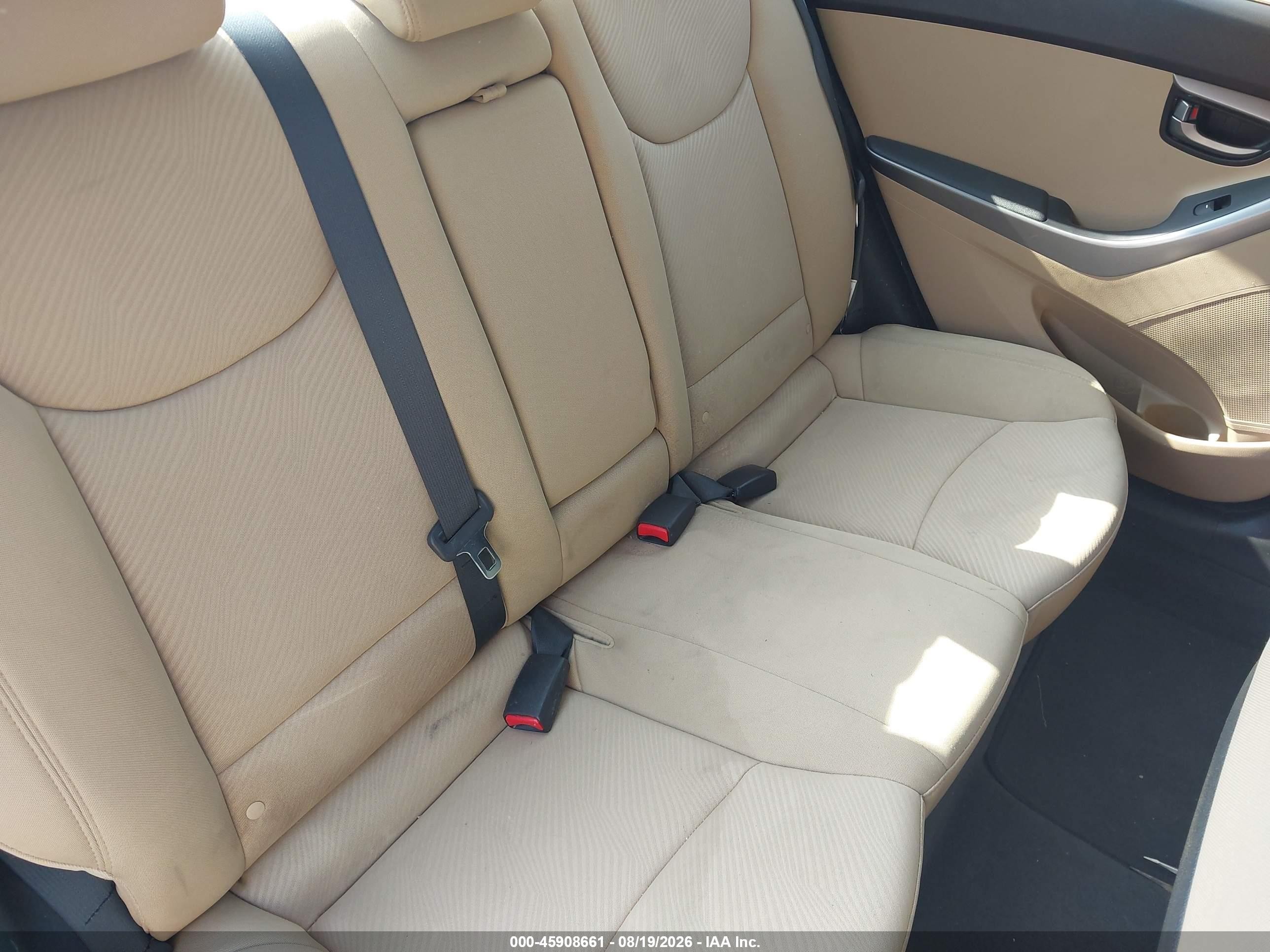 2013 Hyundai Elantra Gls Черный vin: 5NPDH4AE9DH201478