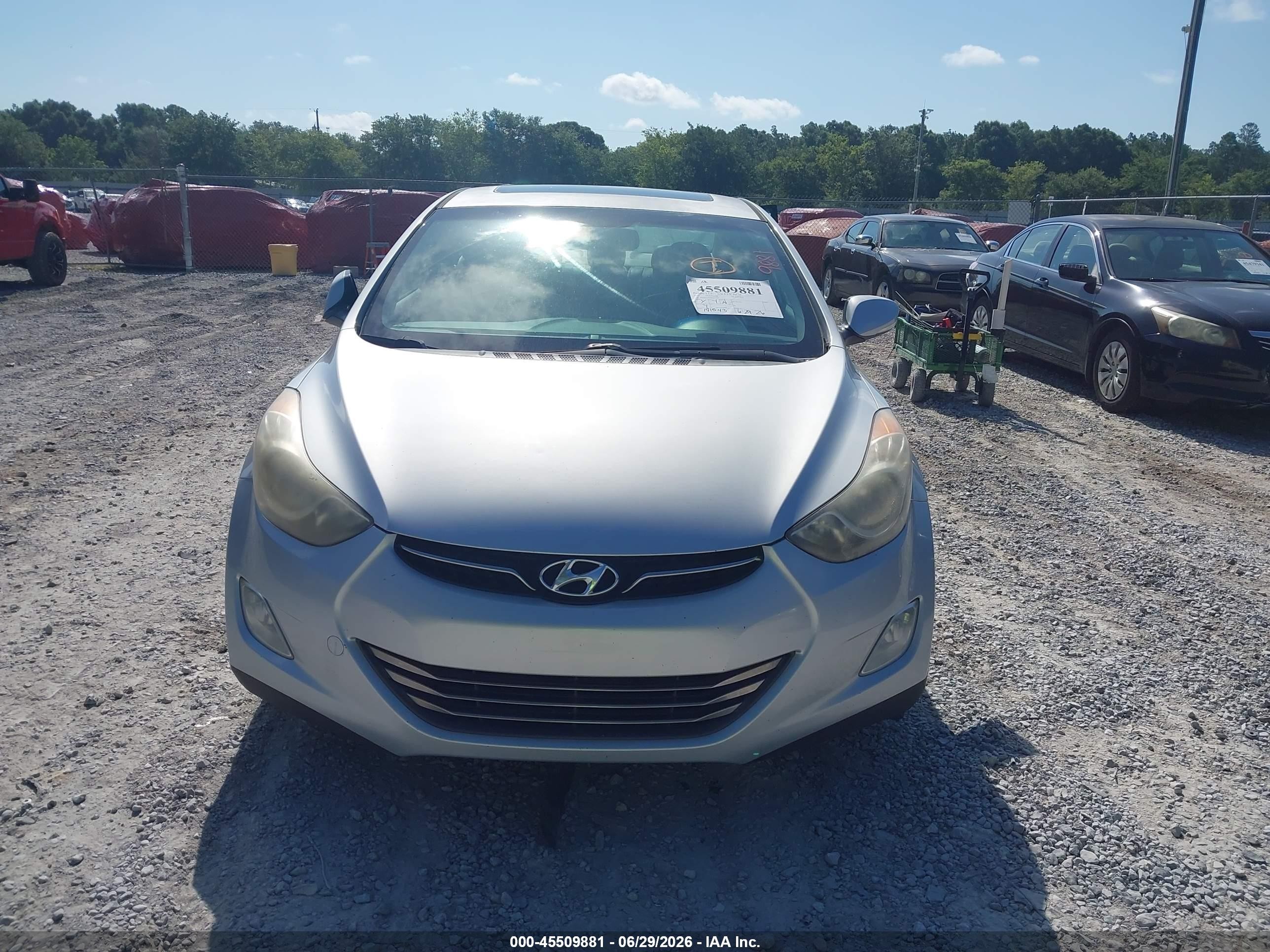 2013 Hyundai Elantra Limited Серебряный vin: 5NPDH4AE9DH207488