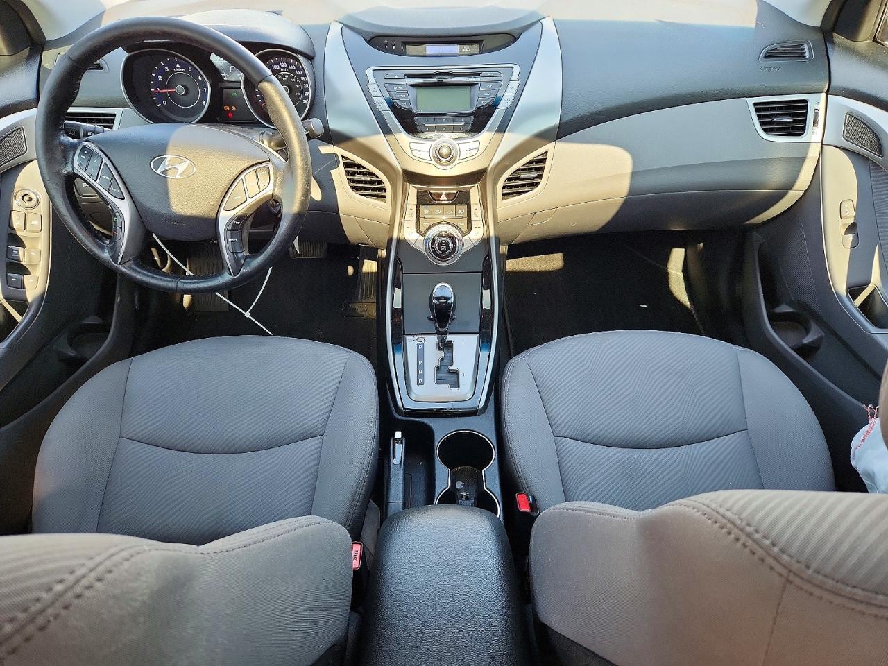 2013 Hyundai Elantra Gls Silver vin: 5NPDH4AE9DH210276