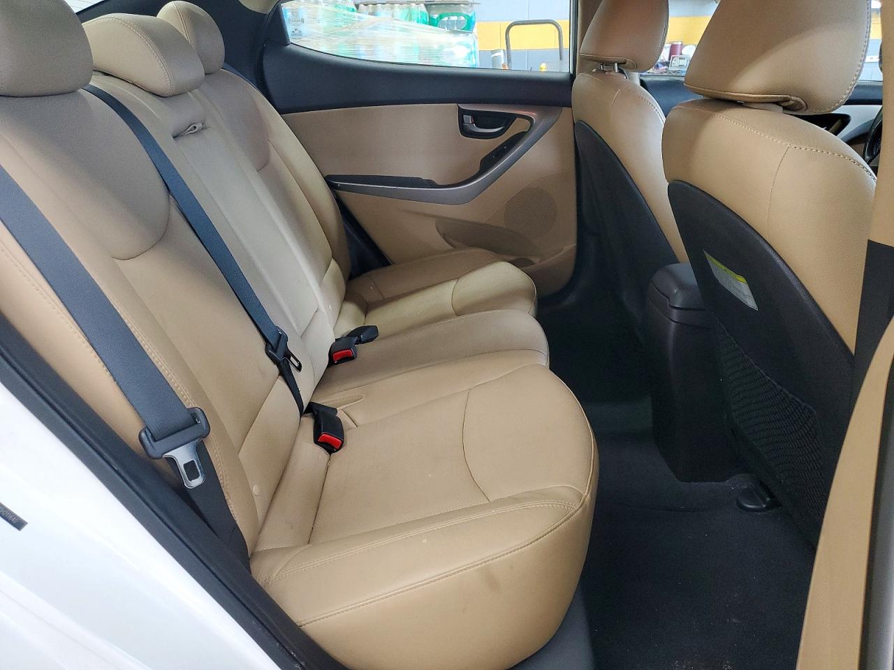 2013 Hyundai Elantra Limited White vin: 5NPDH4AE9DH211640