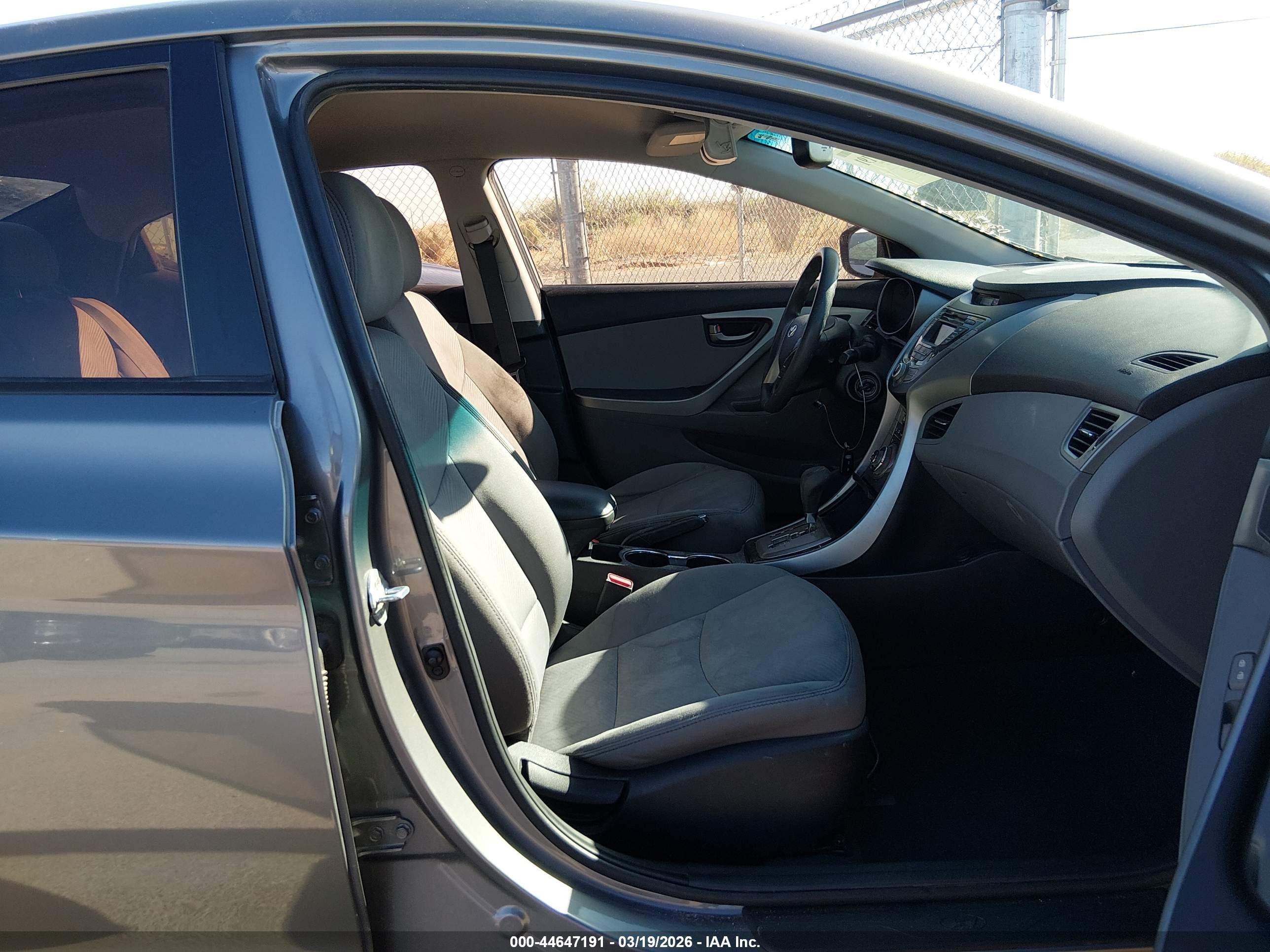 2013 Hyundai Elantra Gls/limited Gray vin: 5NPDH4AE9DH215655