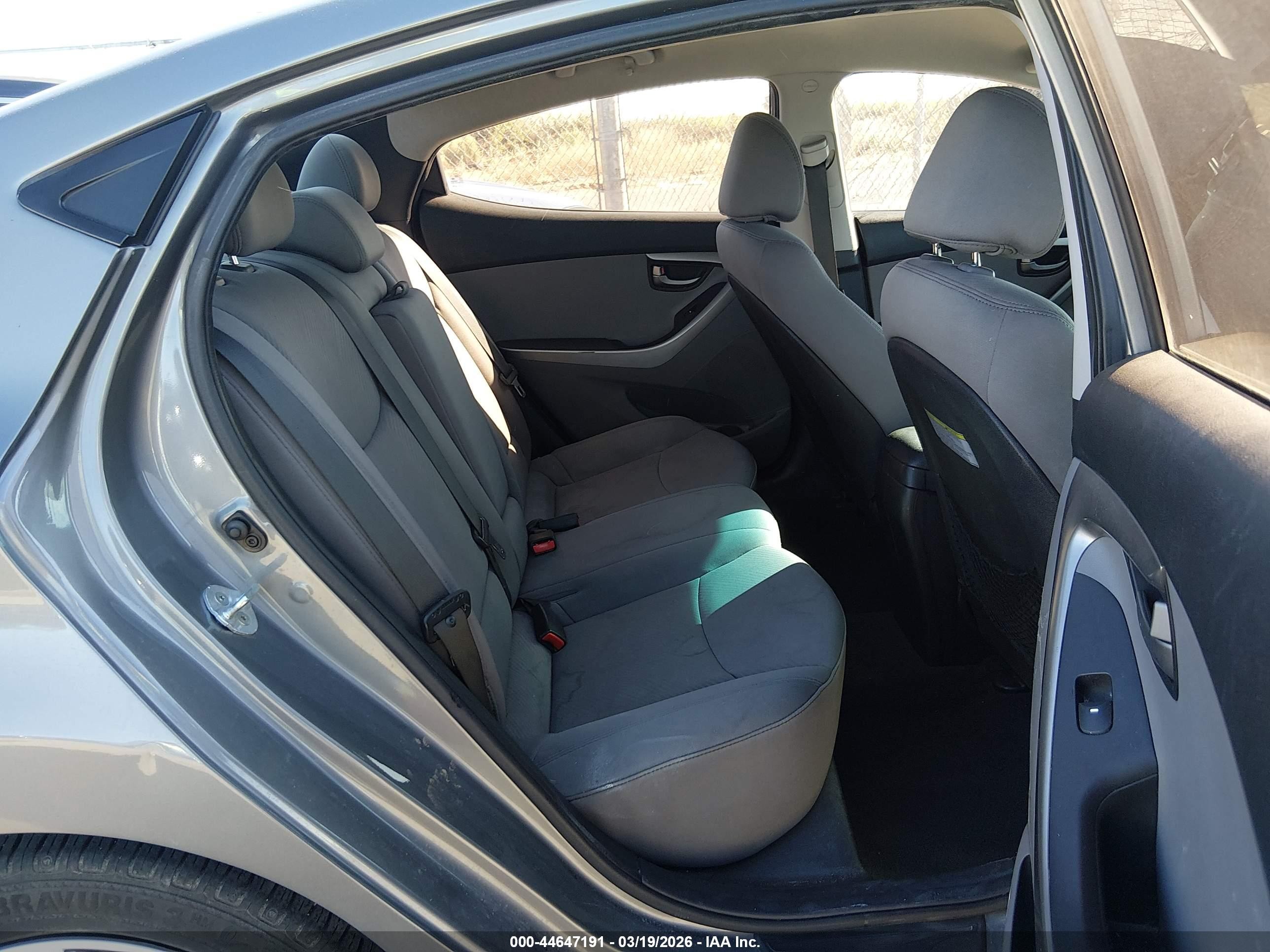 2013 Hyundai Elantra Gls/limited Gray vin: 5NPDH4AE9DH215655