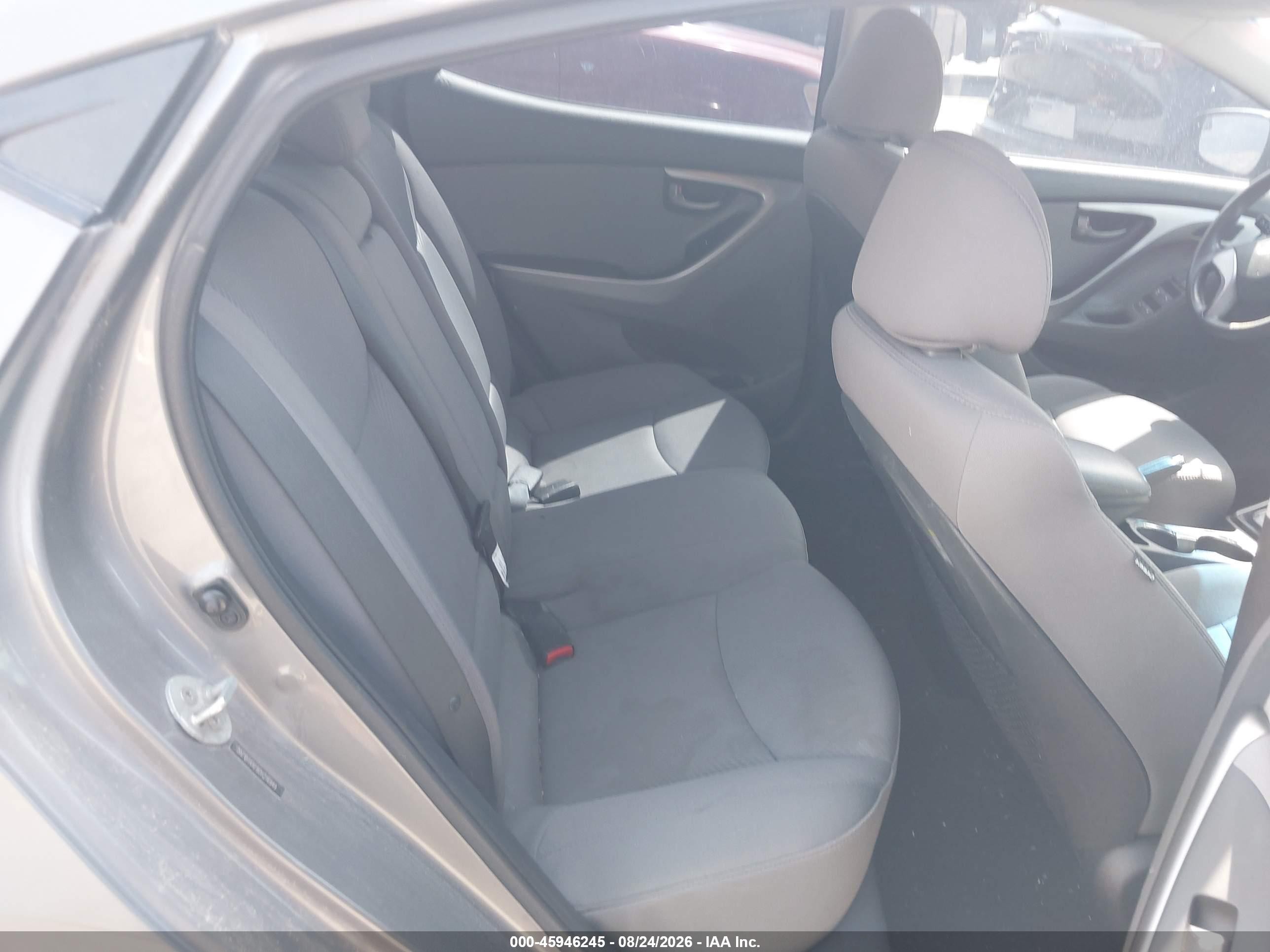 2013 Hyundai Elantra Gls Gray vin: 5NPDH4AE9DH216949