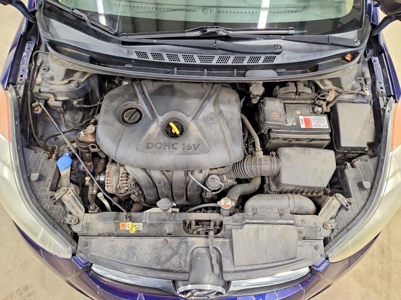 2013 Hyundai Elantra Синий vin: 5NPDH4AE9DH224128