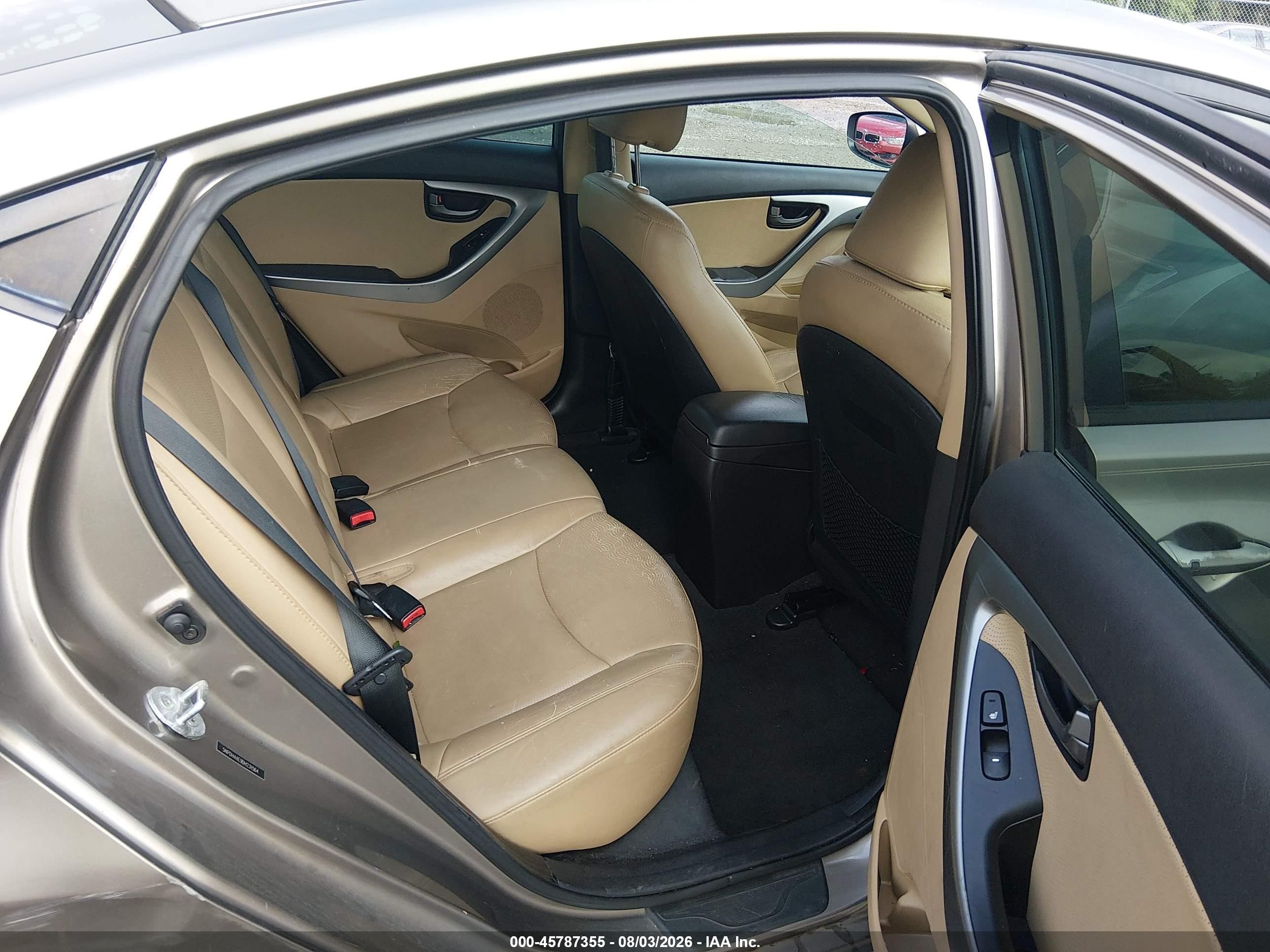 2013 Hyundai Elantra Limited Gray vin: 5NPDH4AE9DH231564