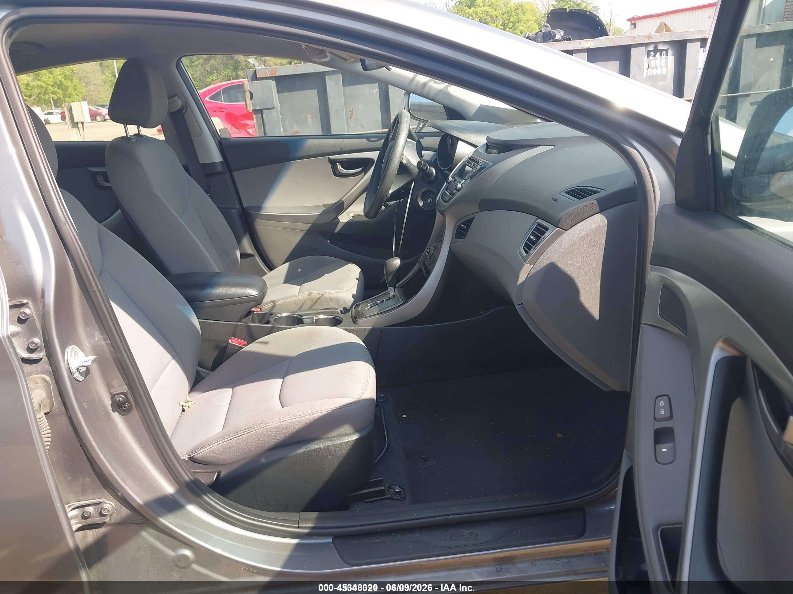 2013 Hyundai Elantra Gls Gray vin: 5NPDH4AE9DH232018