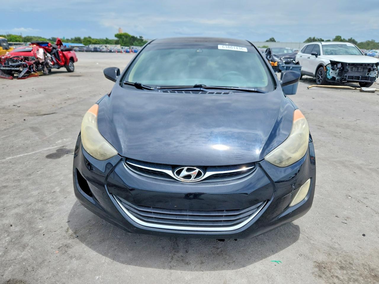 2013 Hyundai Elantra Gls Black vin: 5NPDH4AE9DH235985