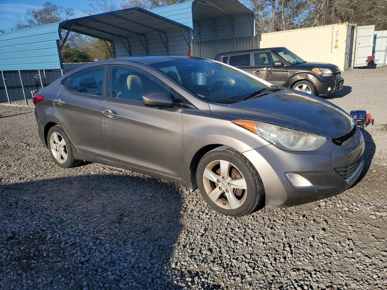 2013 Hyundai Elantra Gls Серебряный vin: 5NPDH4AE9DH240054