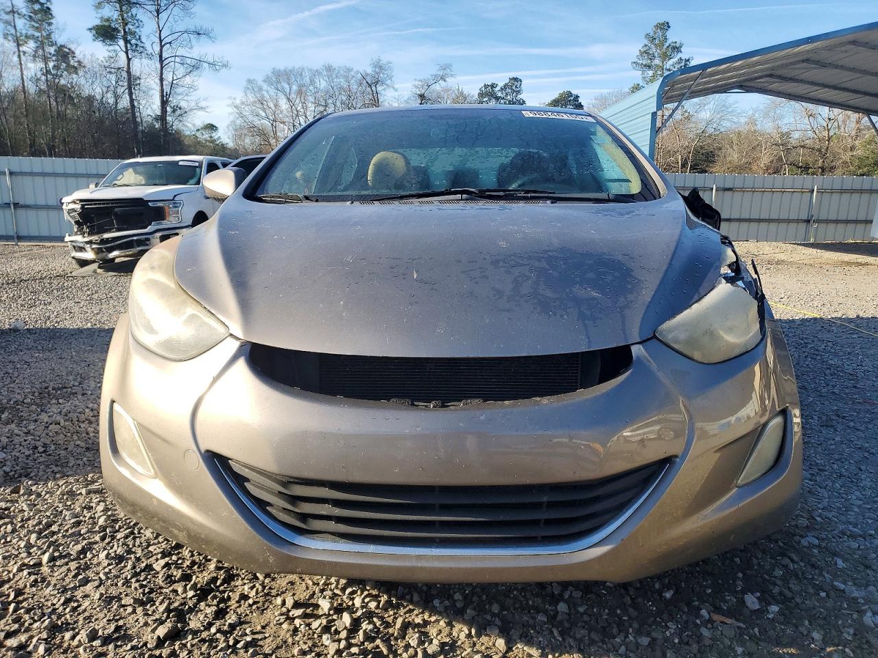 2013 Hyundai Elantra Gls Серебряный vin: 5NPDH4AE9DH240054
