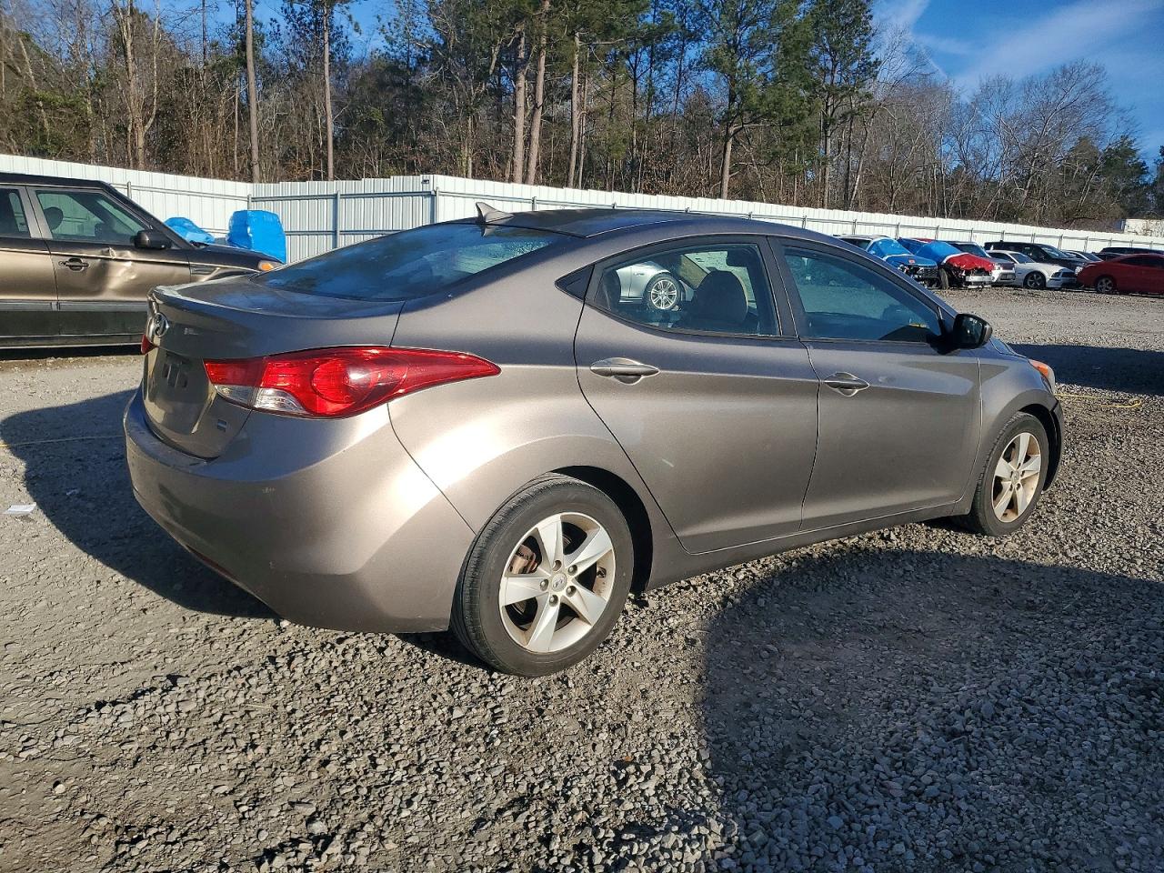 2013 Hyundai Elantra Gls Серебряный vin: 5NPDH4AE9DH240054