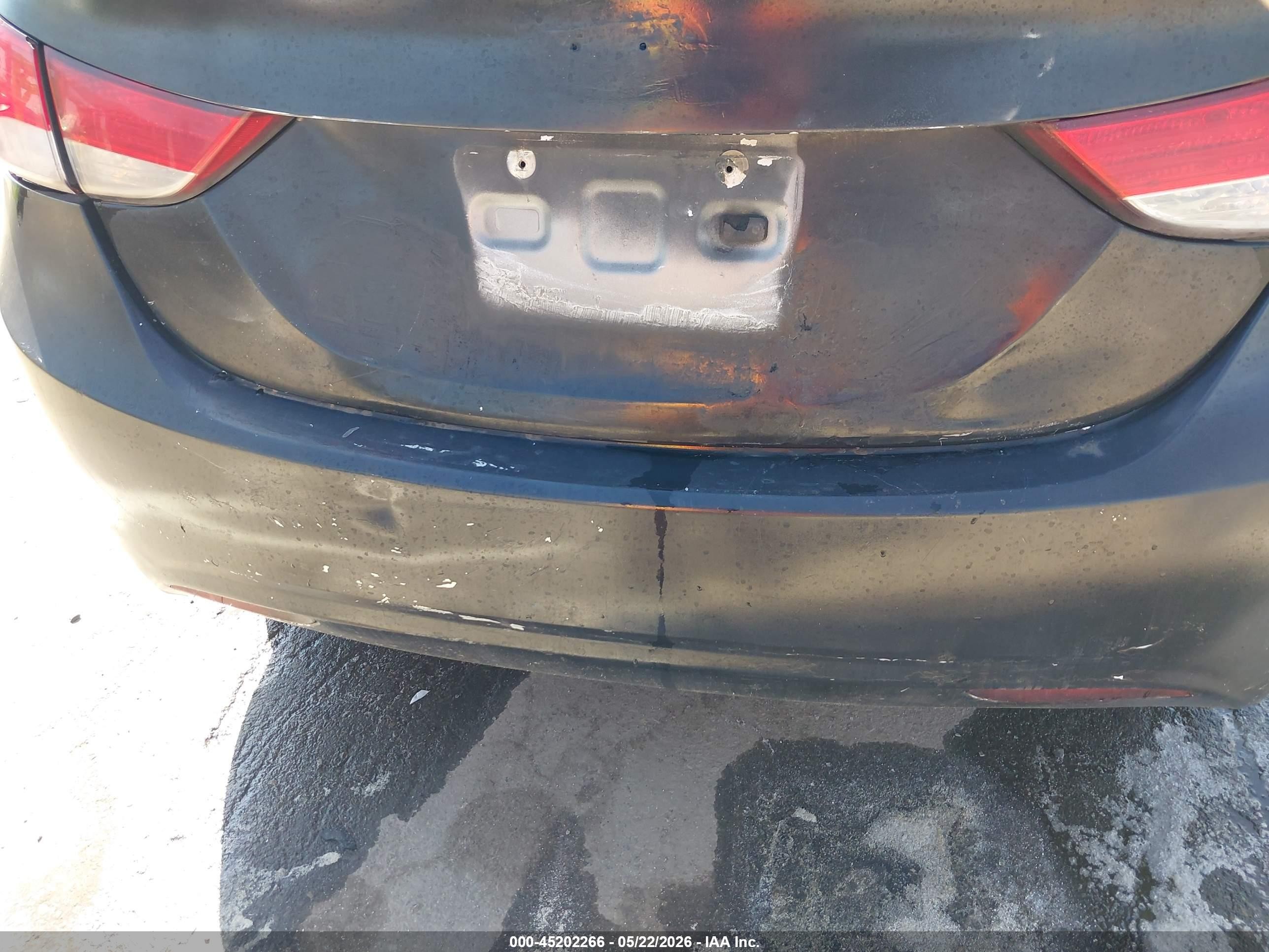 2013 Hyundai Elantra Gls Black vin: 5NPDH4AE9DH240796