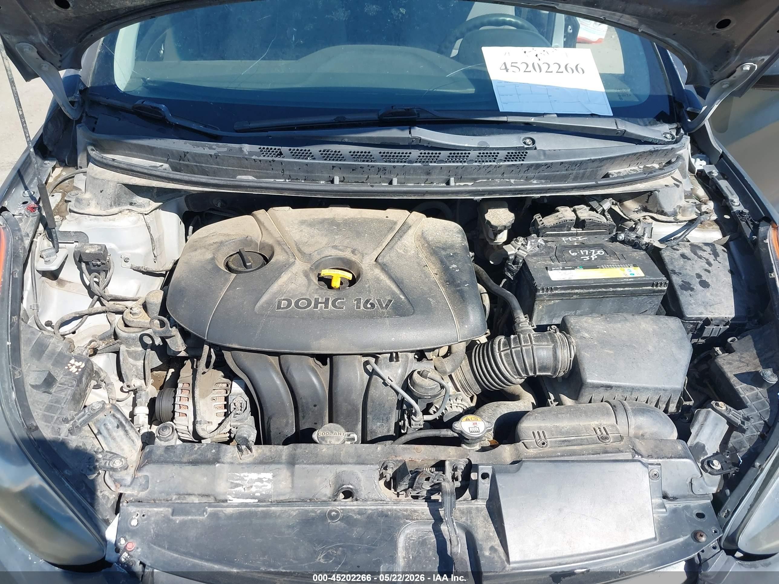 2013 Hyundai Elantra Gls Black vin: 5NPDH4AE9DH240796