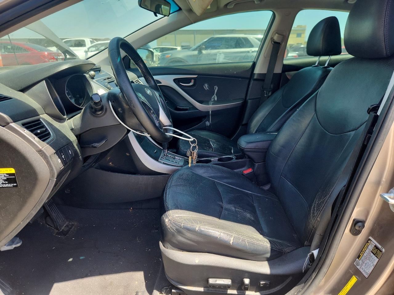 2013 Hyundai Elantra Limited Серебряный vin: 5NPDH4AE9DH243164