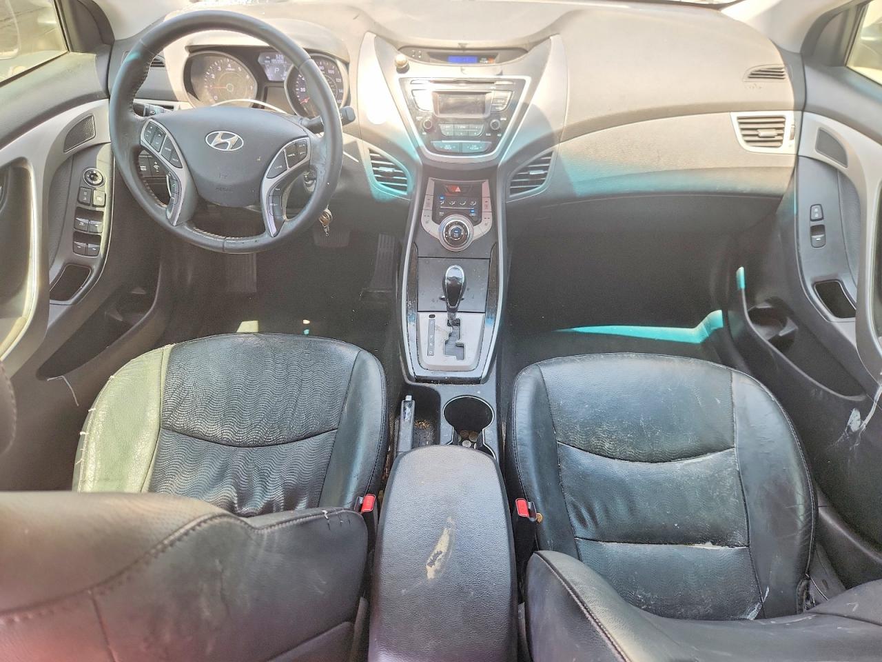 2013 Hyundai Elantra Limited Серебряный vin: 5NPDH4AE9DH243164