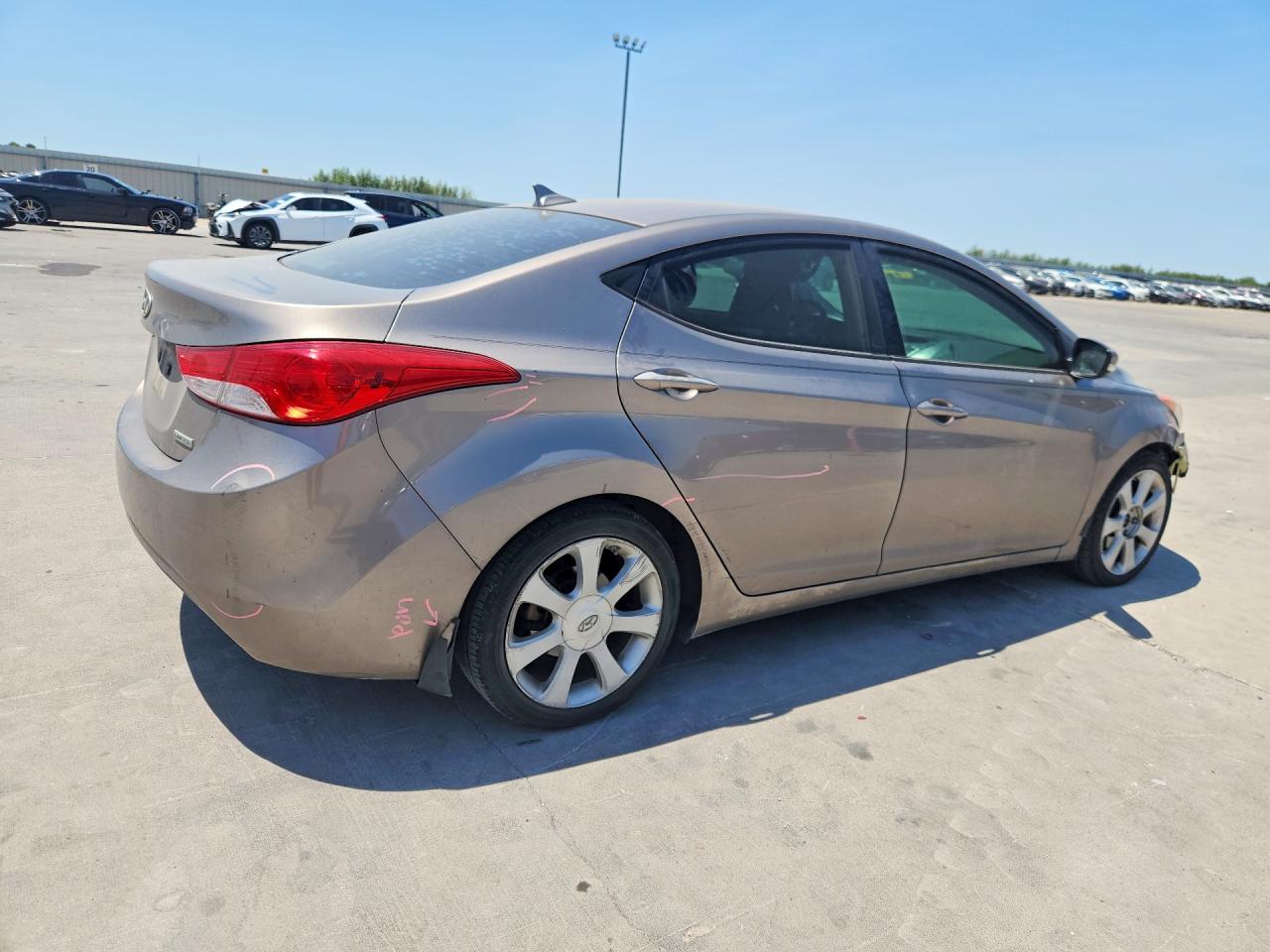 2013 Hyundai Elantra Limited Серебряный vin: 5NPDH4AE9DH243164