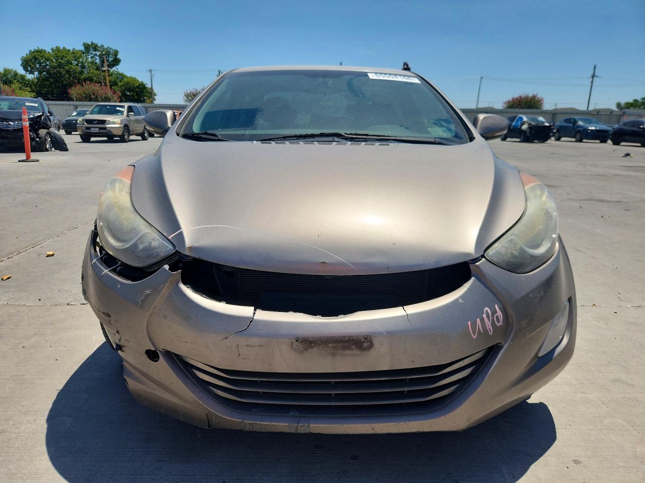2013 Hyundai Elantra Limited Серебряный vin: 5NPDH4AE9DH243164