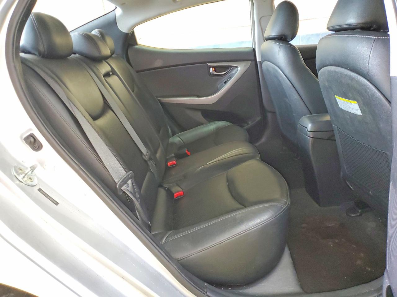 2013 Hyundai Elantra Limited Silver vin: 5NPDH4AE9DH249045