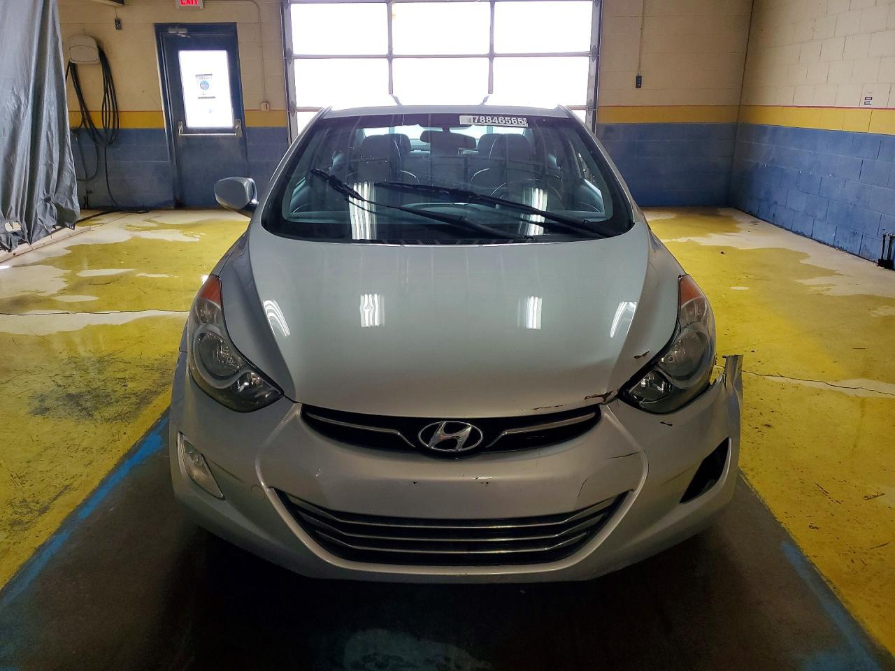 2013 Hyundai Elantra Limited Silver vin: 5NPDH4AE9DH249045