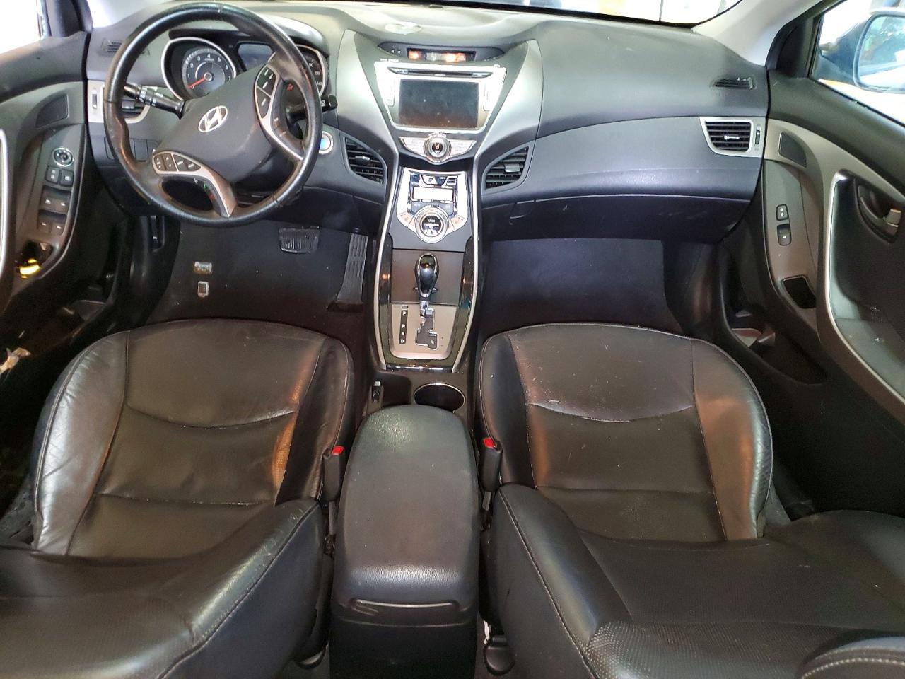 2013 Hyundai Elantra Limited Silver vin: 5NPDH4AE9DH249045