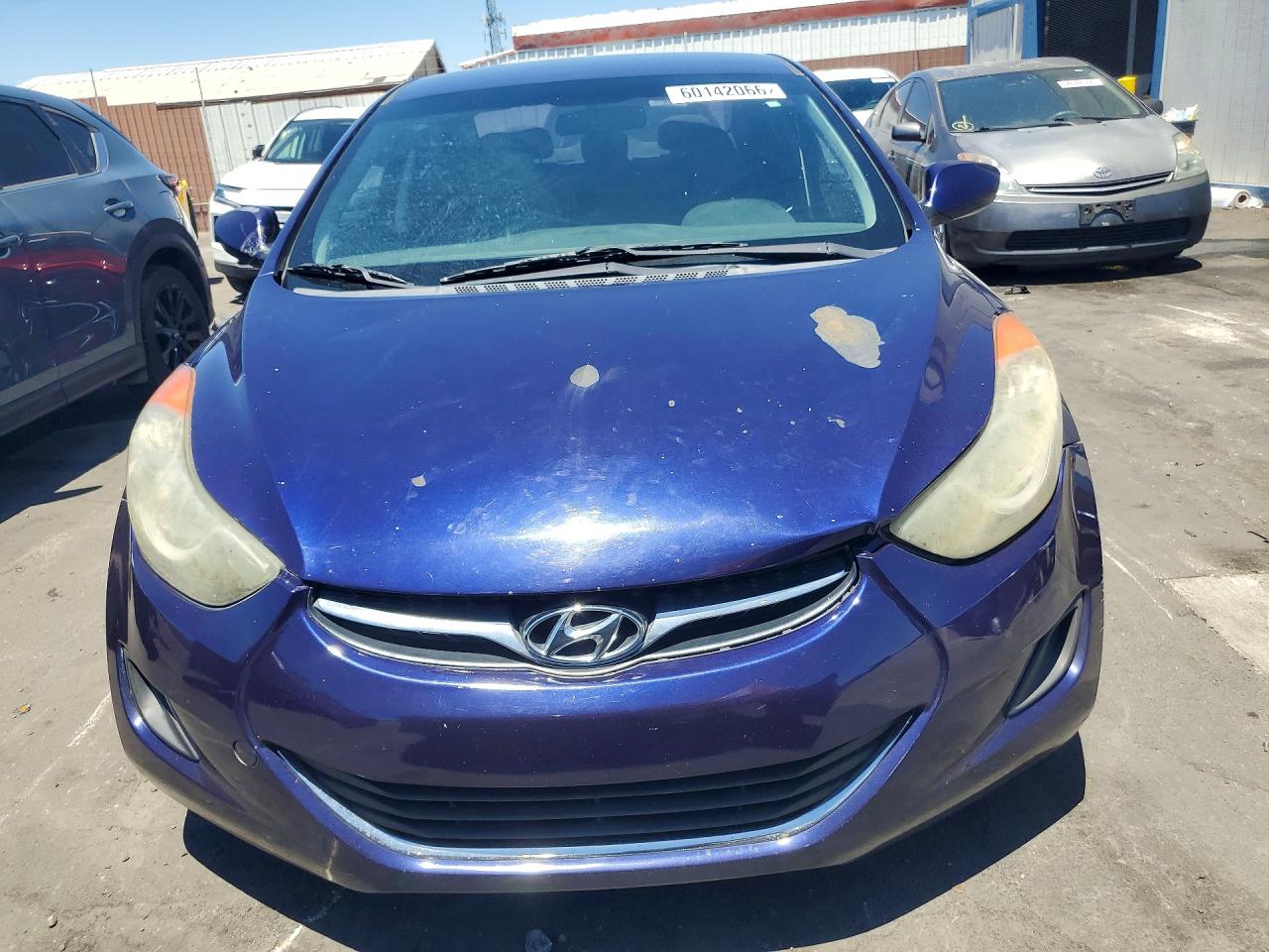 2013 Hyundai Elantra Gls Black vin: 5NPDH4AE9DH253080