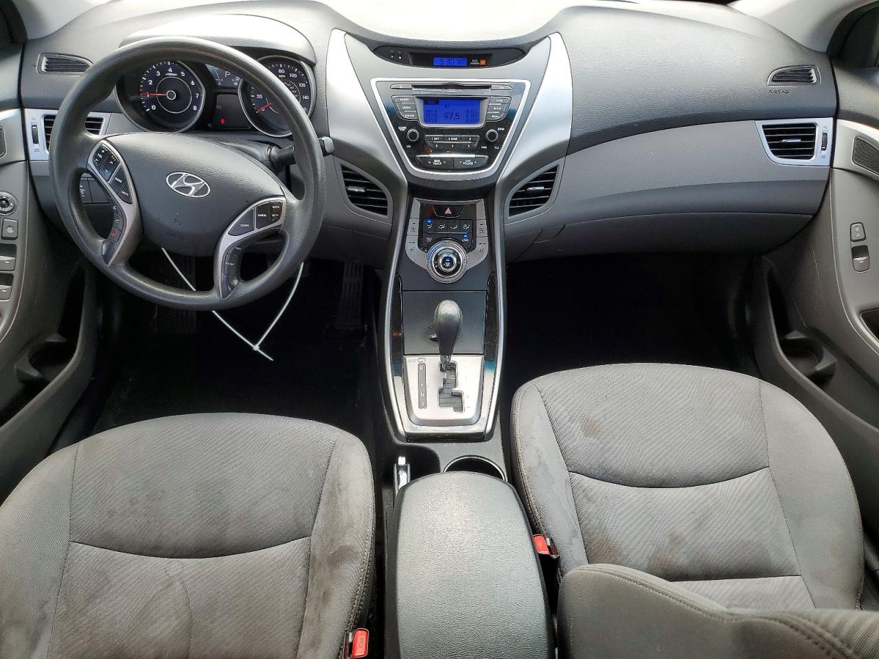 2013 Hyundai Elantra Gls Серый vin: 5NPDH4AE9DH254200