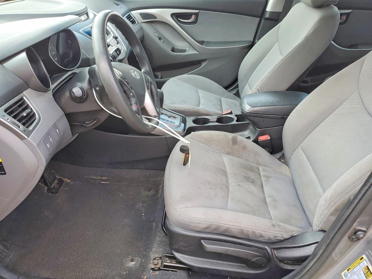 2013 Hyundai Elantra Gls Серый vin: 5NPDH4AE9DH254200