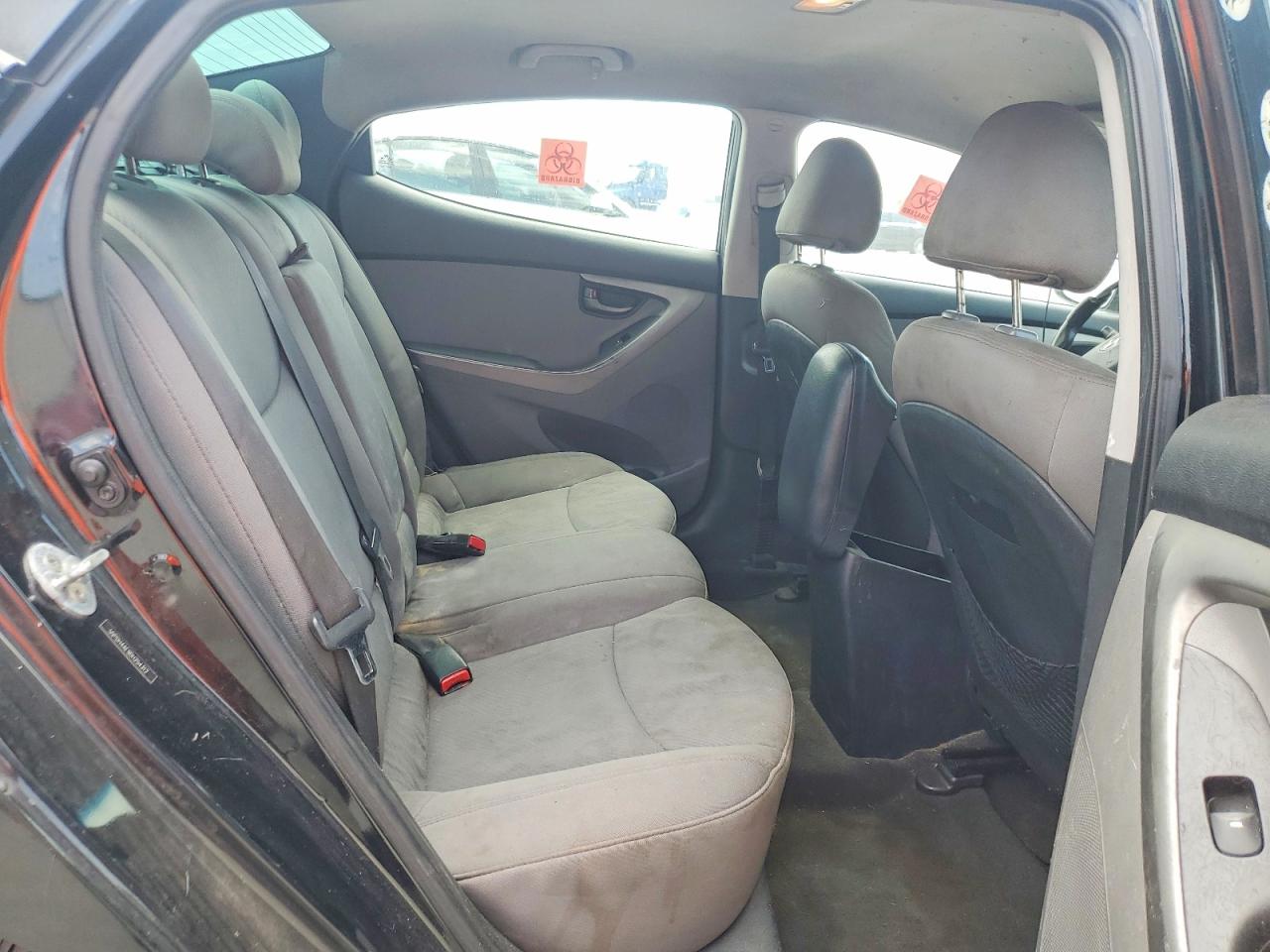 2013 Hyundai Elantra Gls Black vin: 5NPDH4AE9DH254312