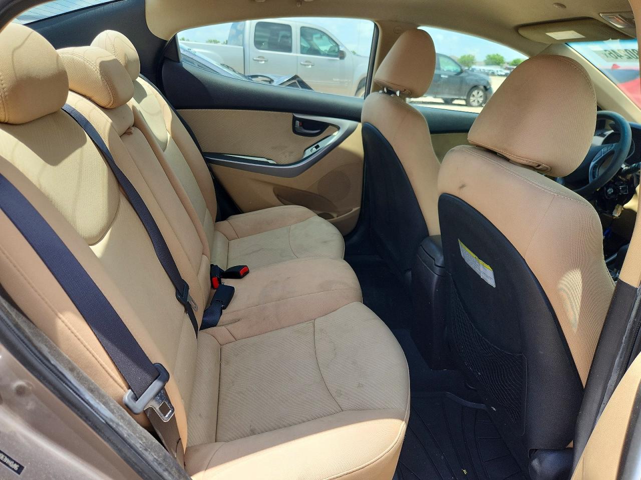 2013 Hyundai Elantra Gls Gray vin: 5NPDH4AE9DH266864