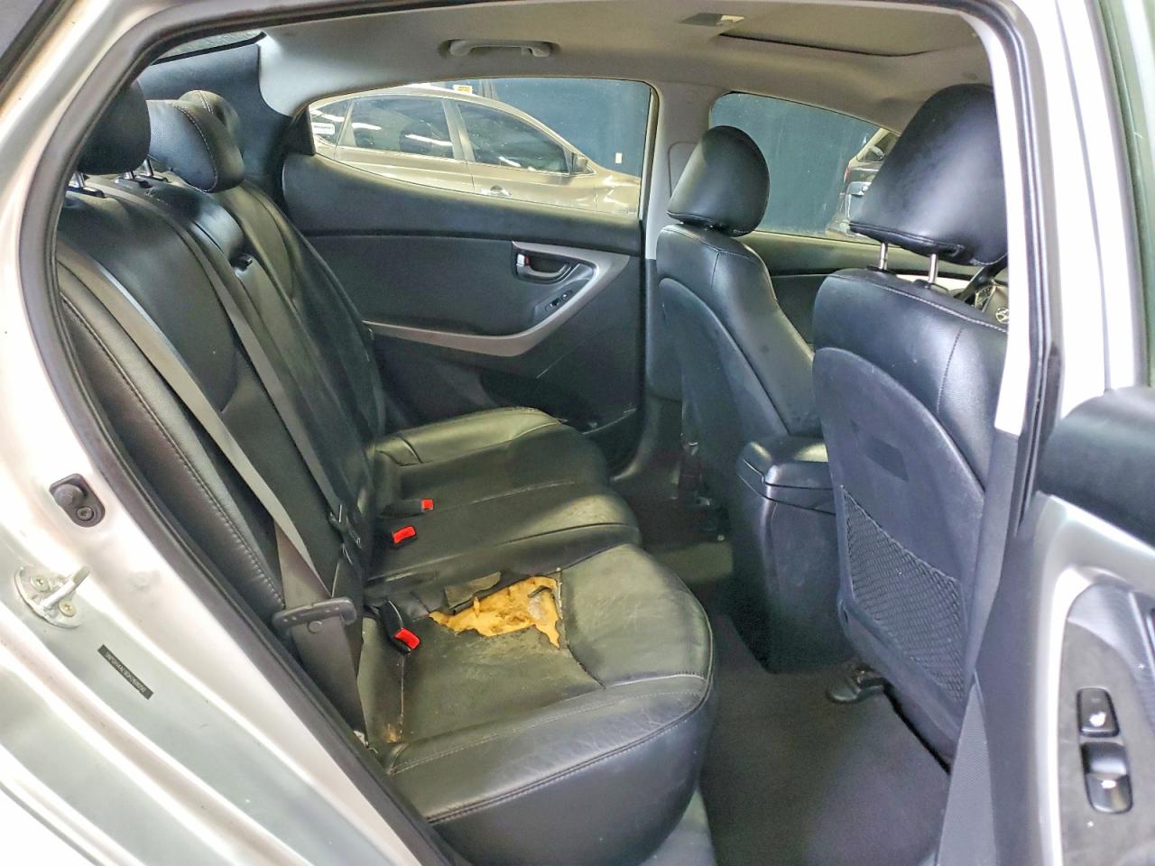 2013 Hyundai Elantra Limited Silver vin: 5NPDH4AE9DH268050